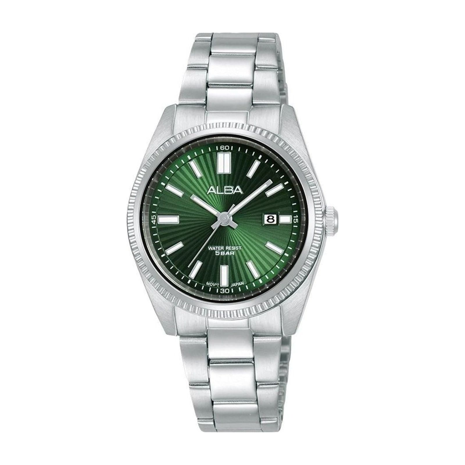 Alba Prestige Women's Watch, 30 mm, Steel Bracelet, Green Dial