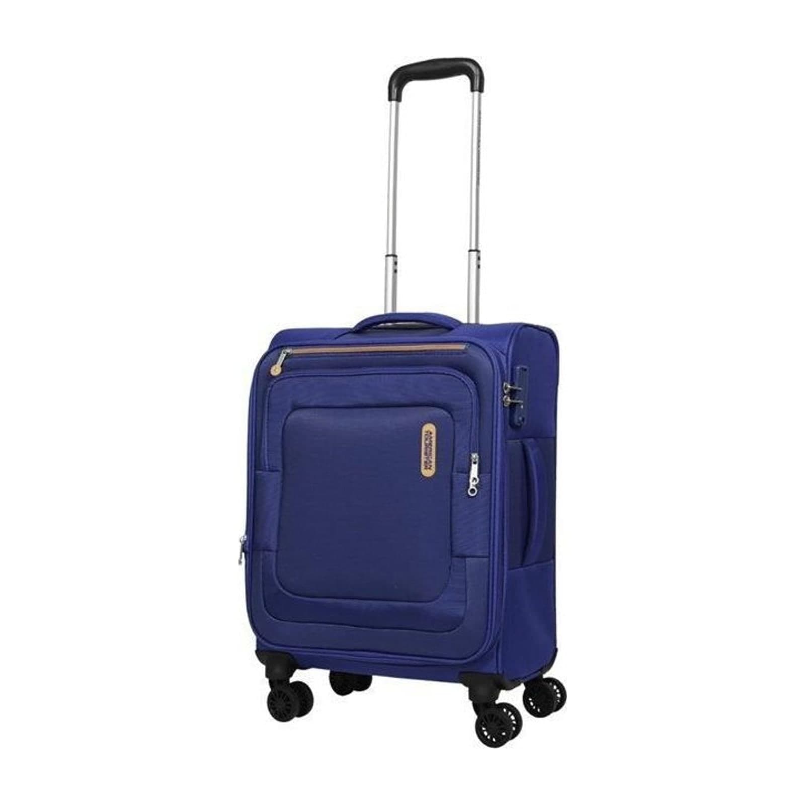 American Tourister Duncan Spinner Soft Case, 55 cm, Navy Blue