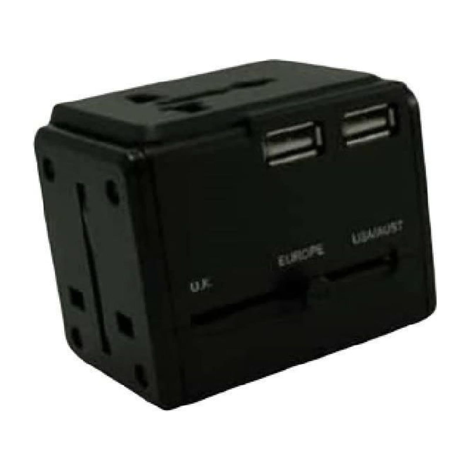 American Tourister Universal Travel Adapter with 3 USB Ports
