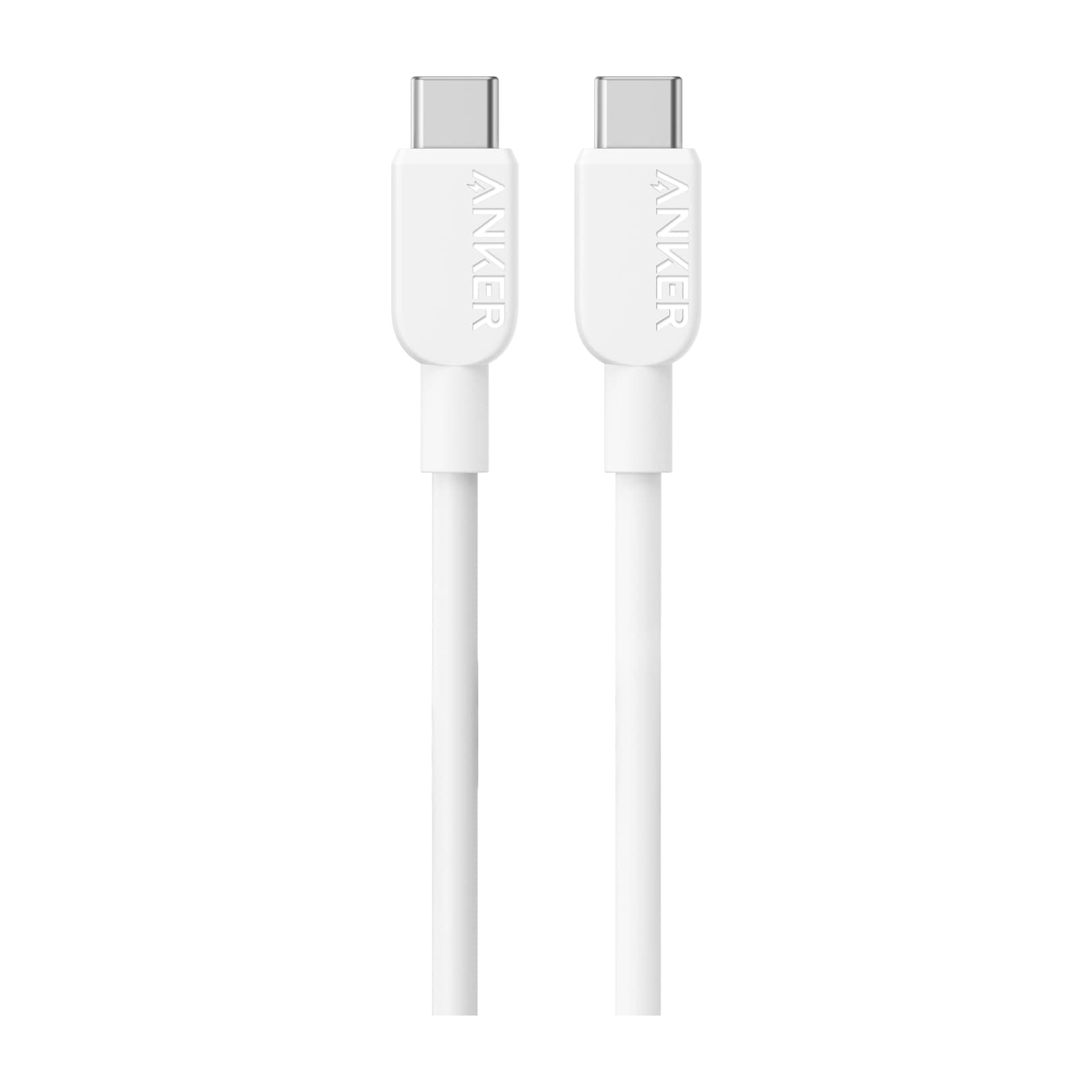 Anker 310 USB-C to USB-C cable, white, 0.9 m