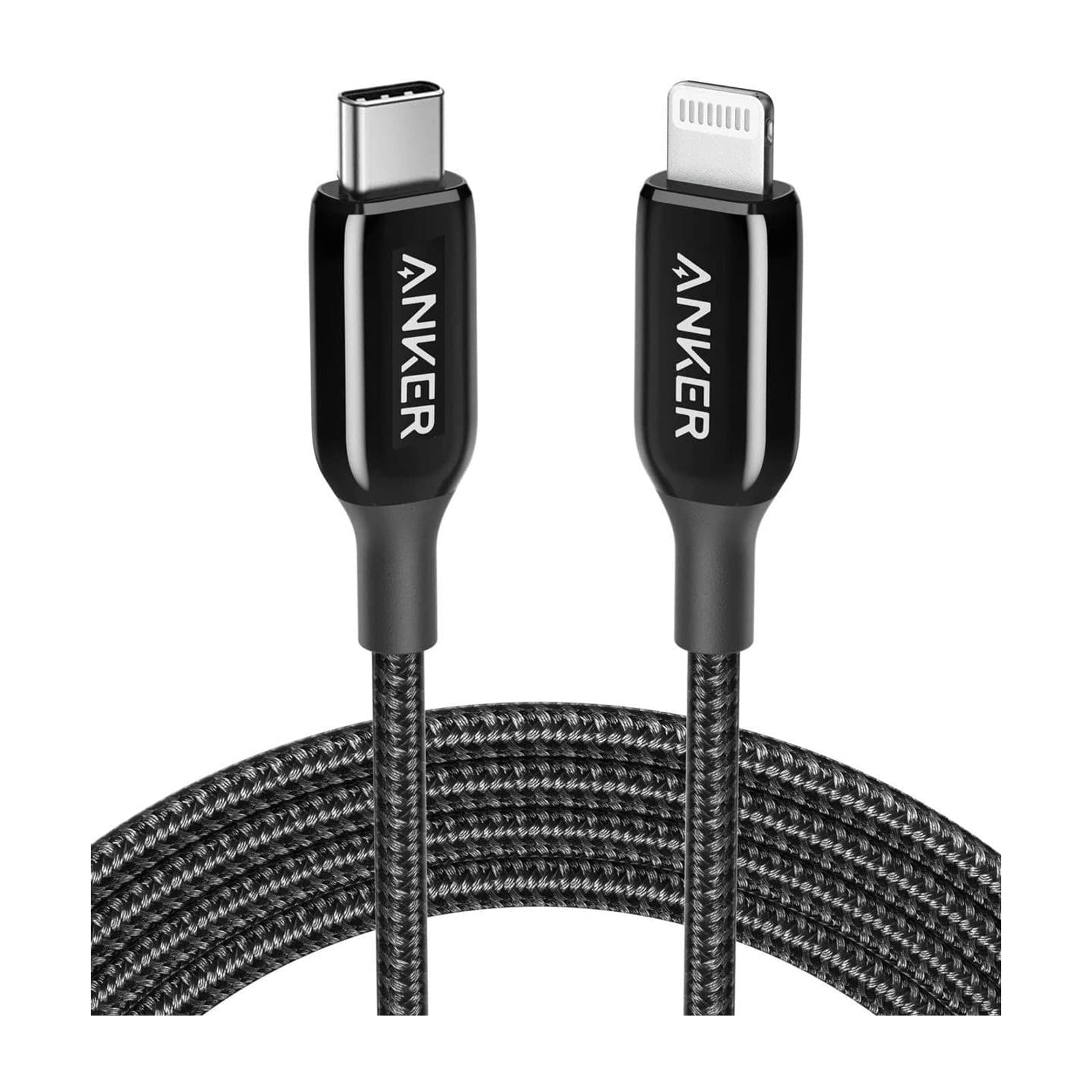 Anker PowerLine III USB-C to Lightning cable, black