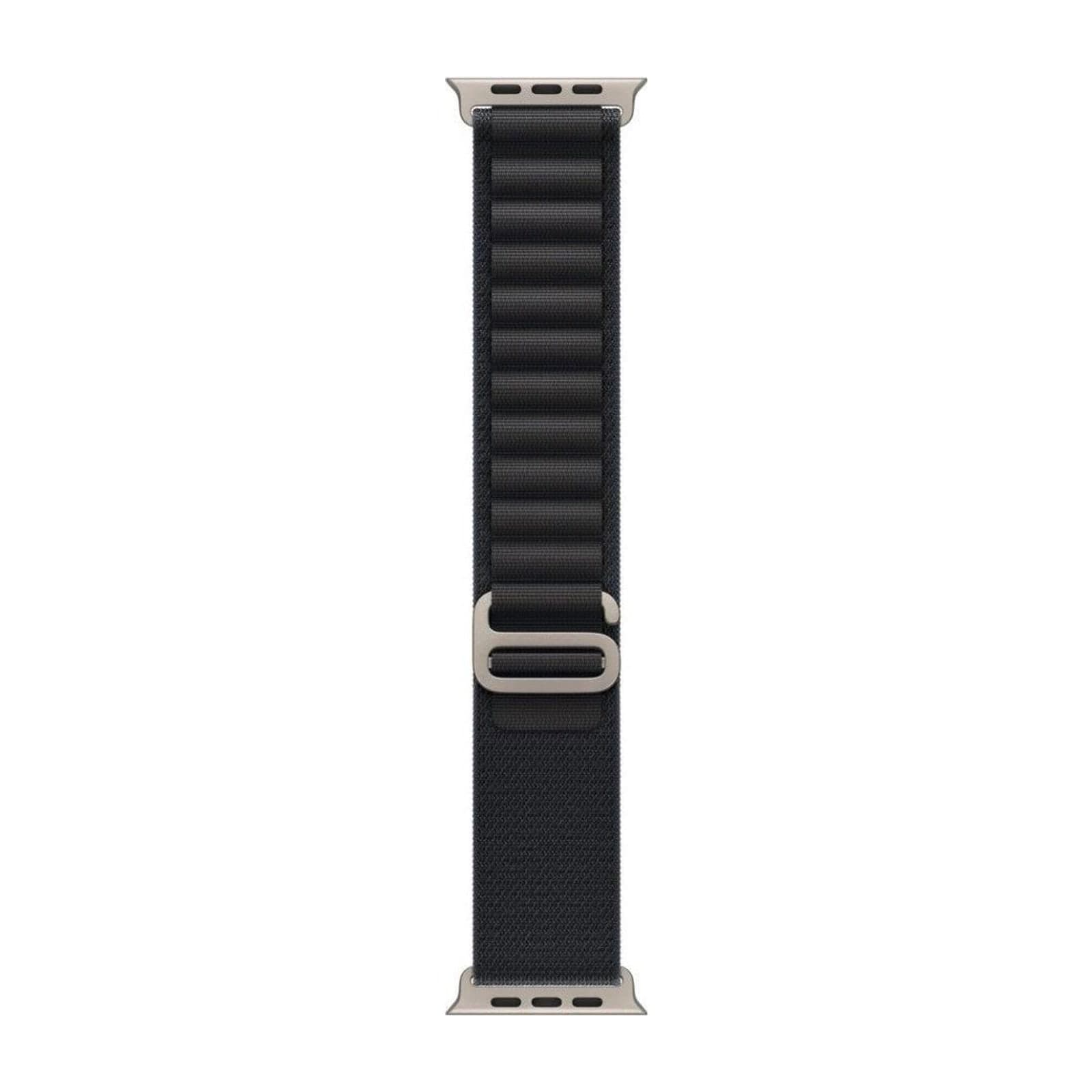 Apple Watch 49 mm Alpine Loop, Medium, Black with Titanium Hook