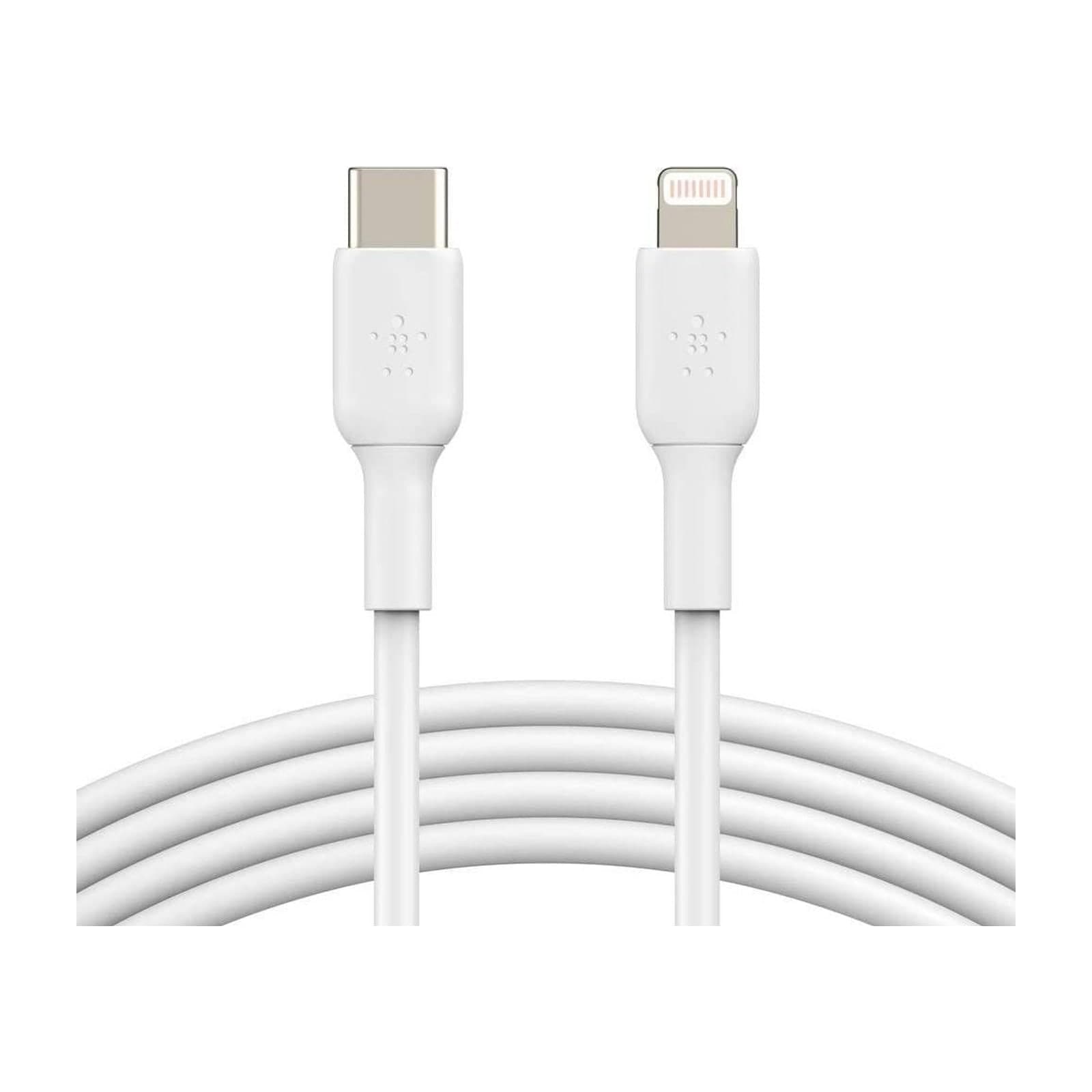 Belkin USB-C to Lightning cable, white