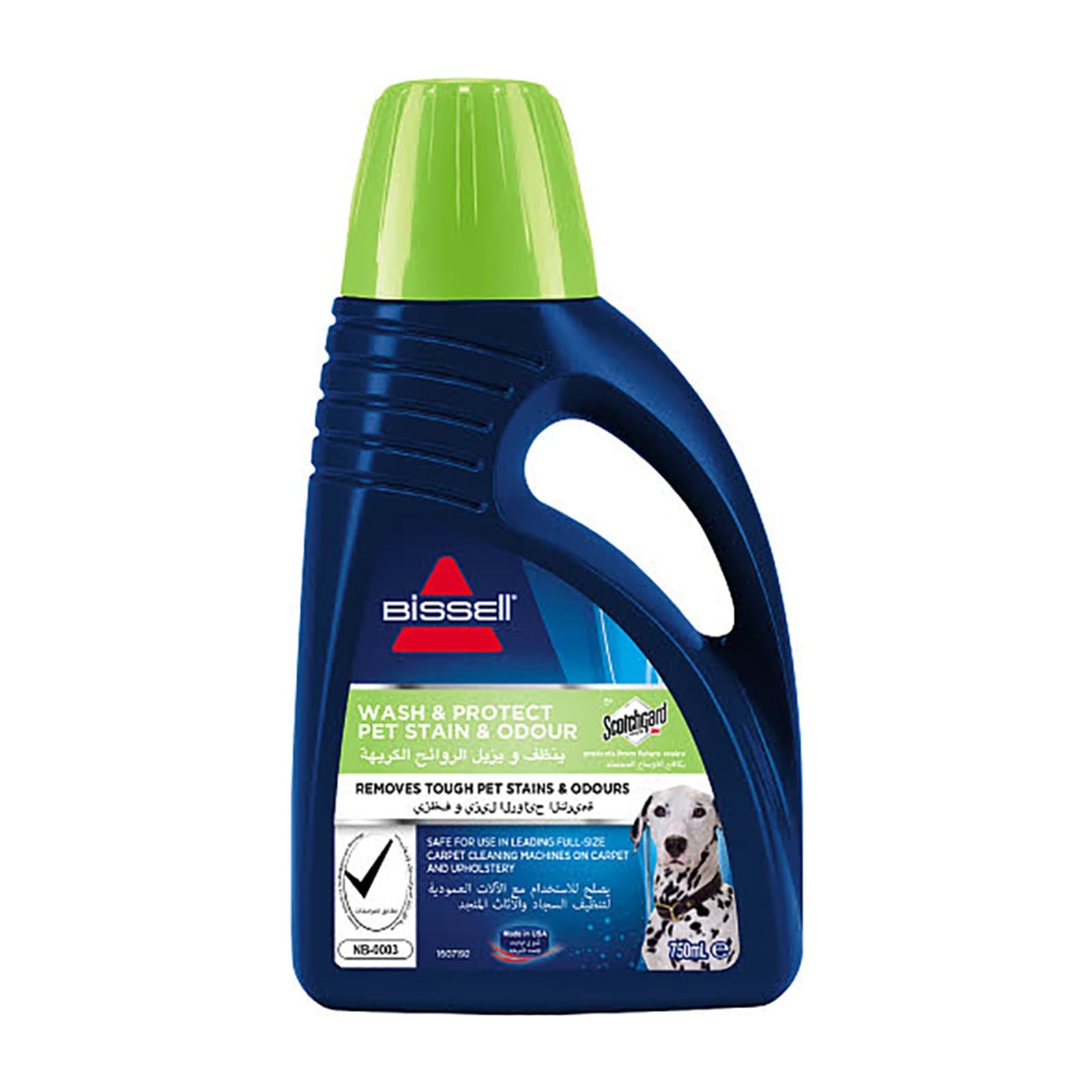Bissell Wash & Protect Pet Stain & Odour Carpet Formula 99K5K, 709 ml
