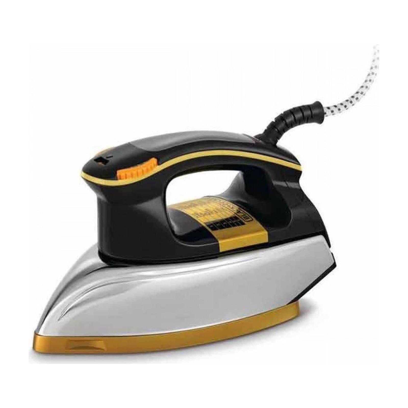 Black+Decker Heavy Weight Dry Iron F550, 1200 W, Black and Gold