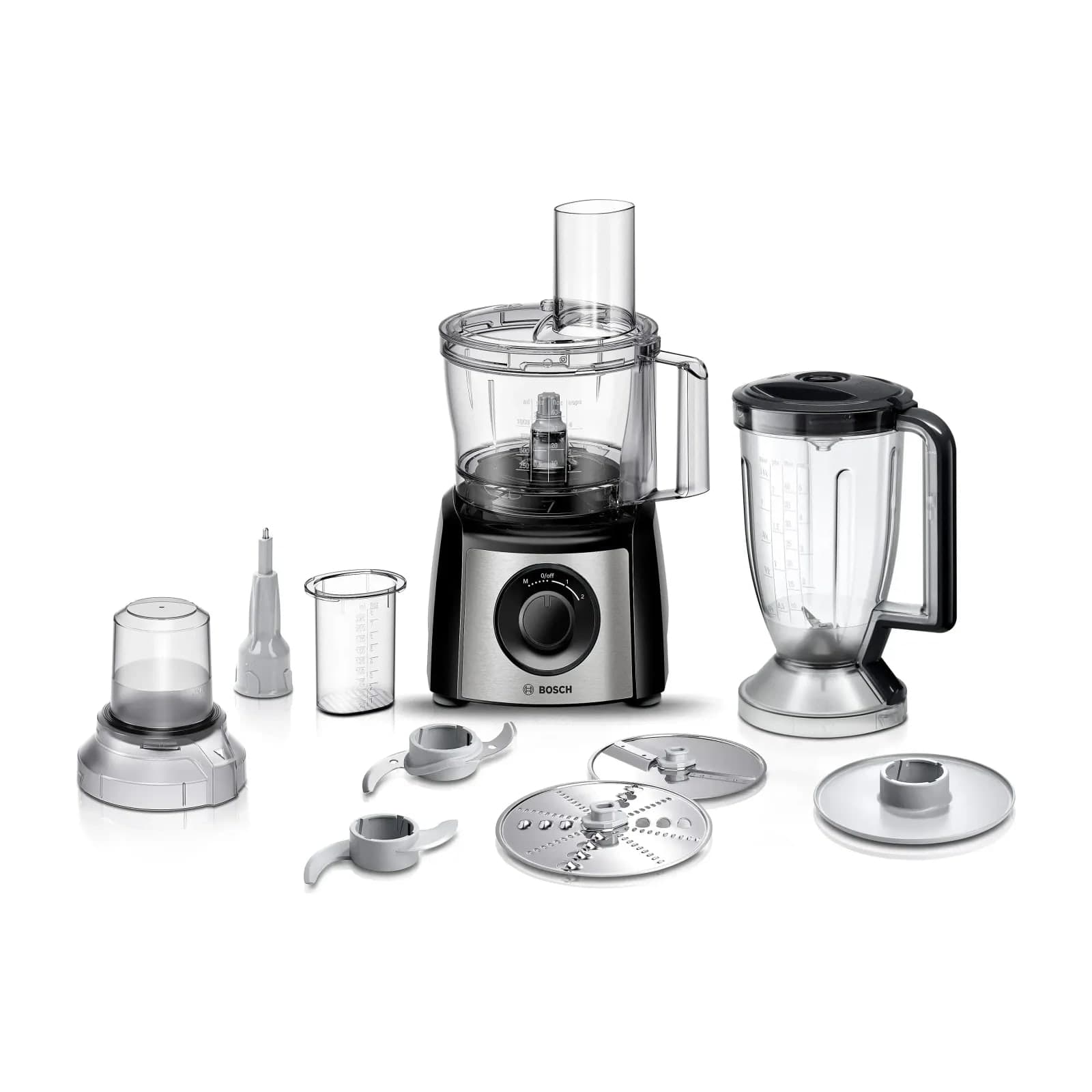 MCM3501MGB Food processor MultiTalent 3 800 W Black, Brushed stainless steel