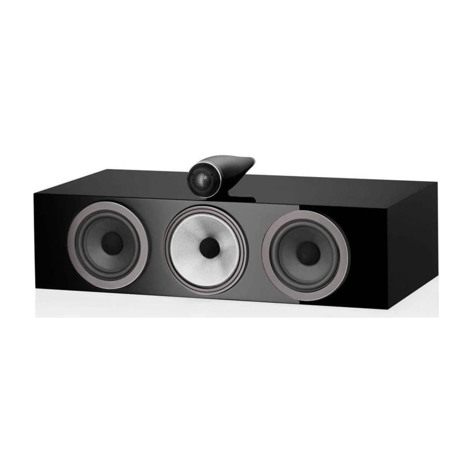 Bowers & Wilkins HTM71 S3 Centre Speaker, Gloss Black — alternate view