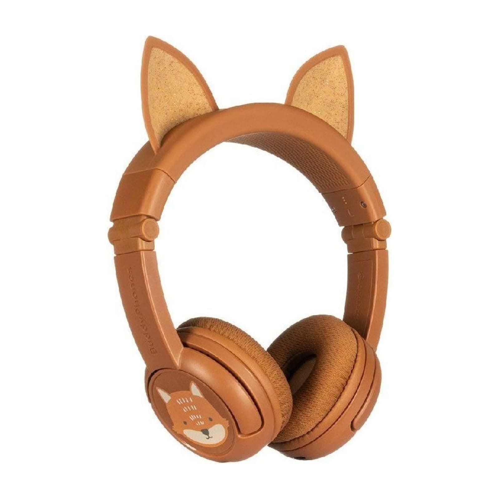 BuddyPhones PlayEars+ Wireless Headset, Fox Orange