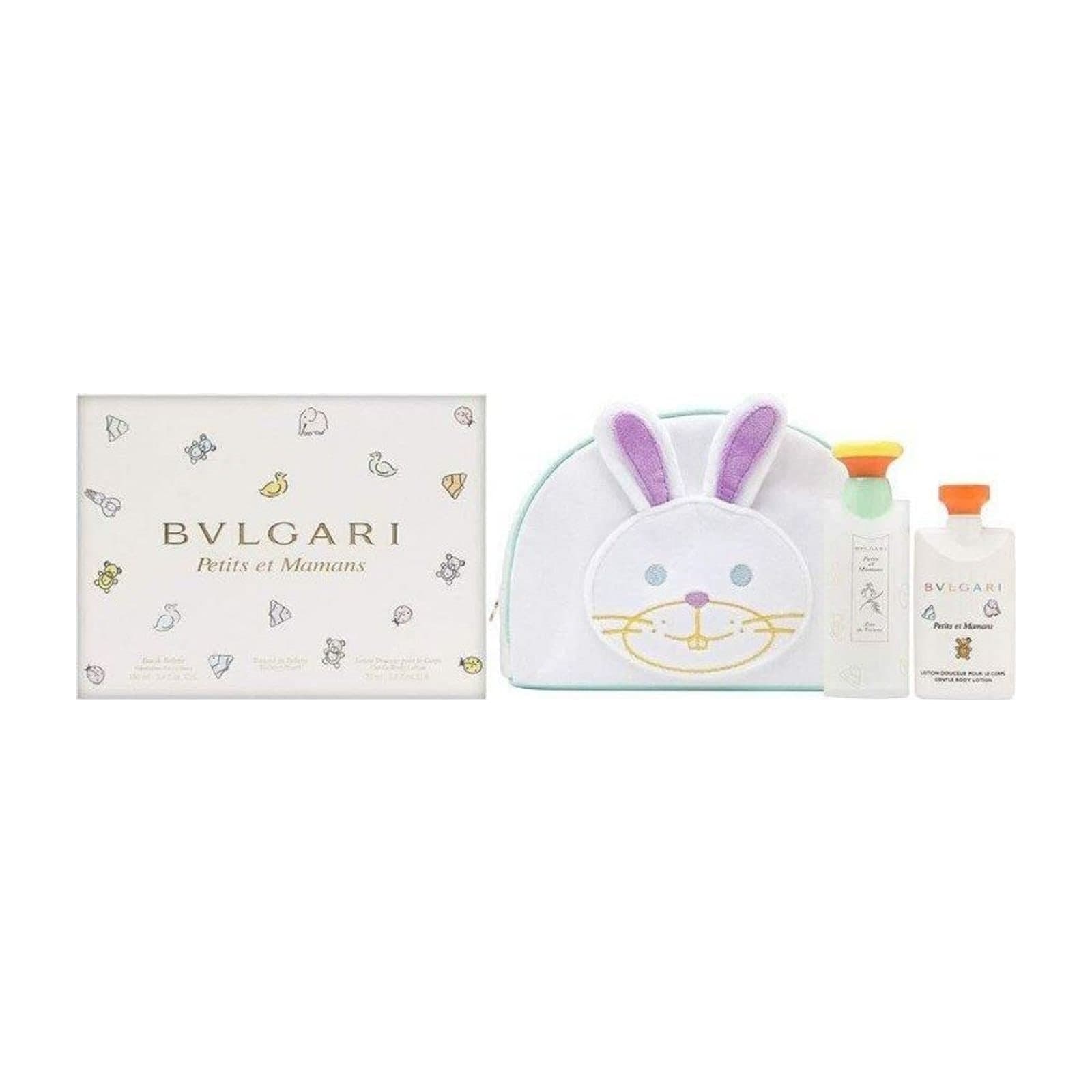 Bvlgari Petits et Mamans Three-Piece Gift Set: 100 ml EDT, Body Lotion and Pouch — alternate view