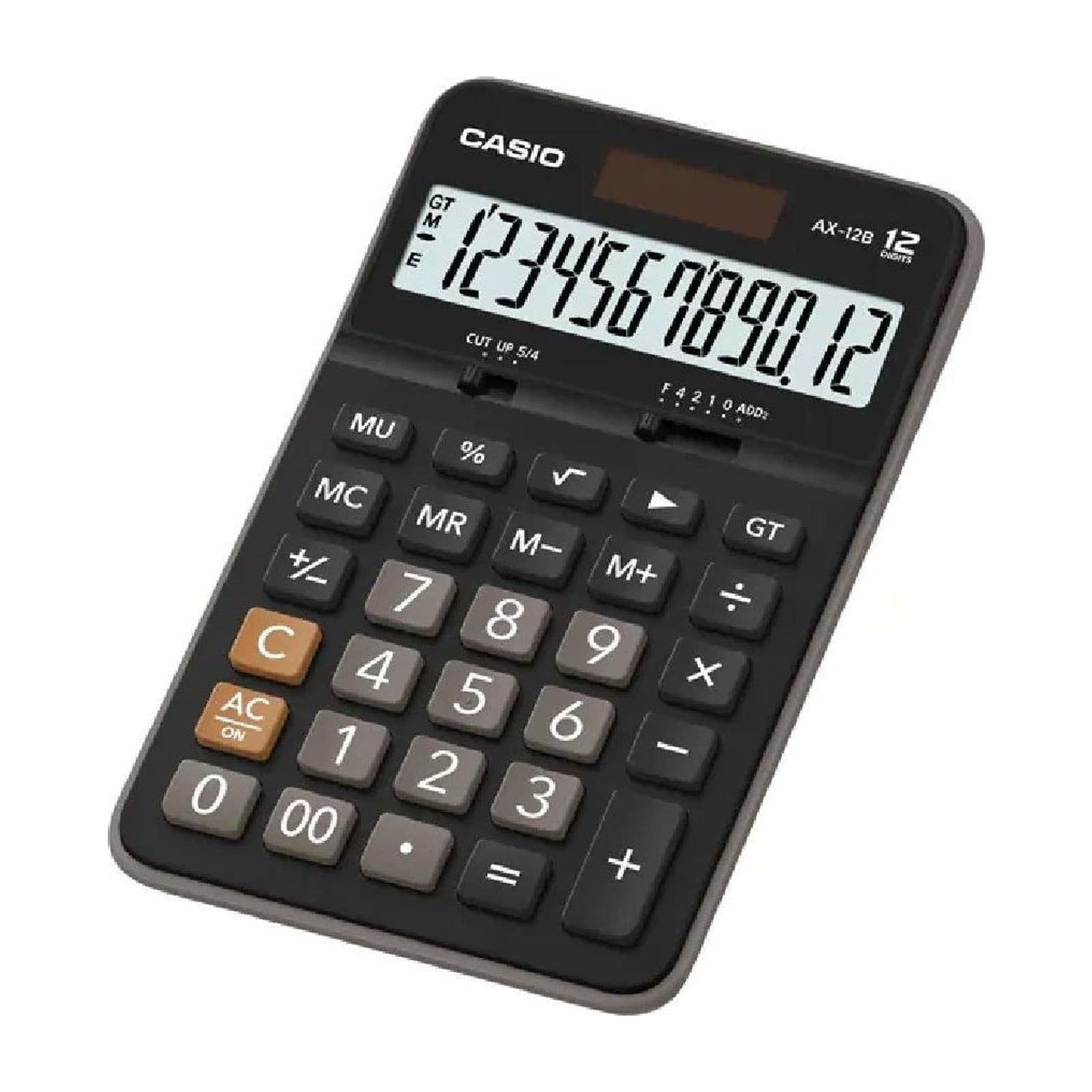Casio AX-12B Compact Desk Calculator, 12 Digit