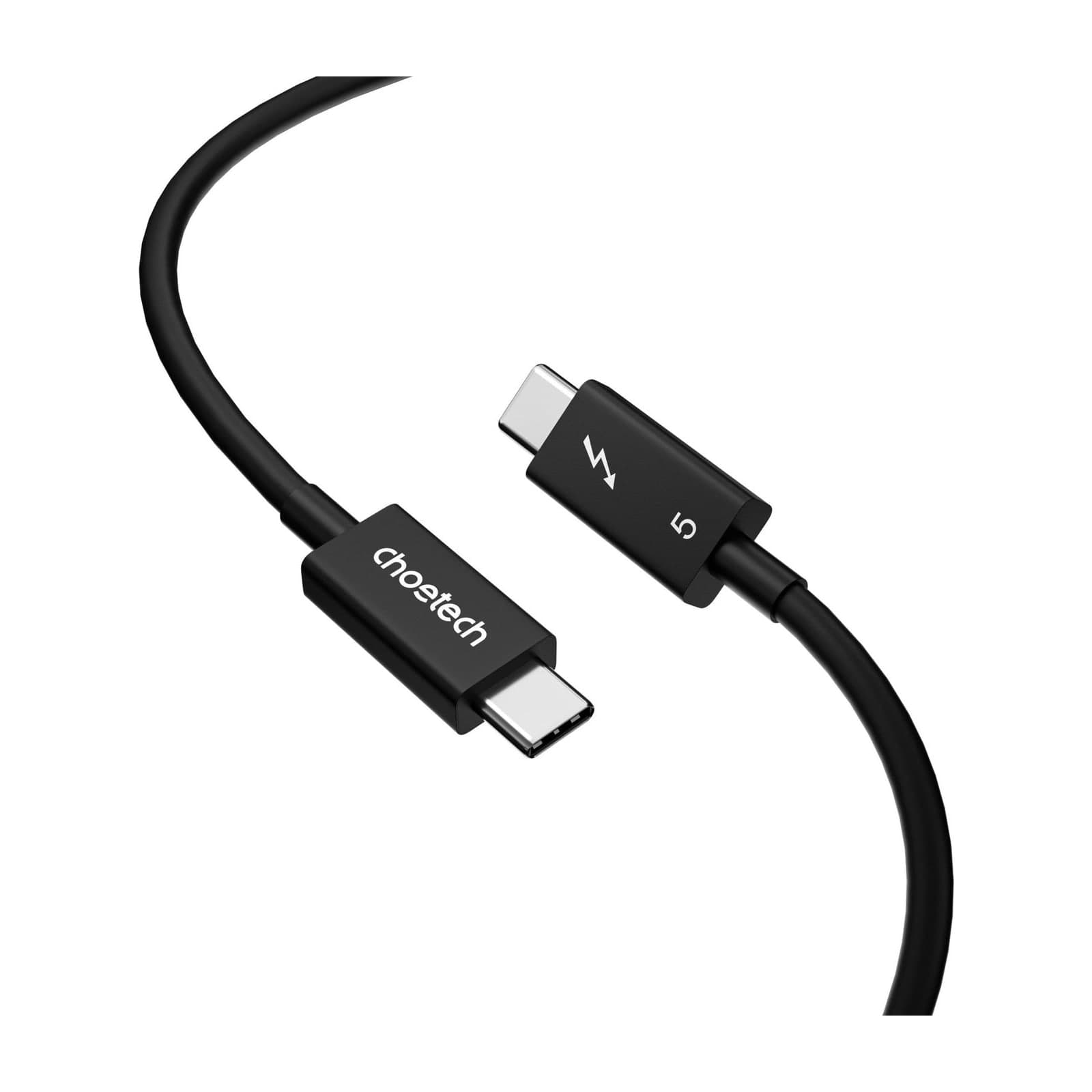 Choetech HyperLink A3011 Thunderbolt 5 Cable, 80 Gbps 240 W, 1 m, Black