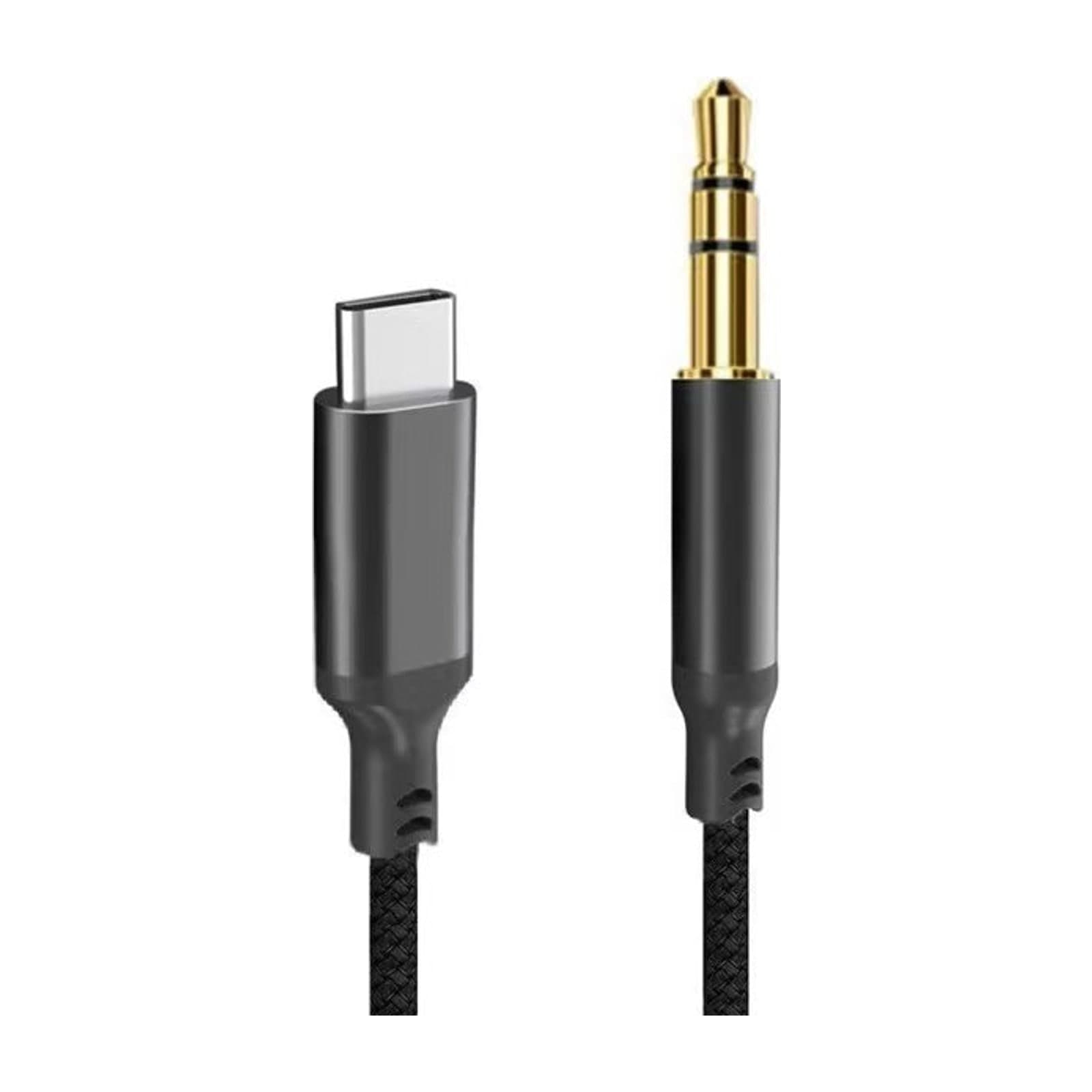 Choetech SoundBridge AUX006 USB-C to 3.5 mm Audio Cable, 1 m, Black