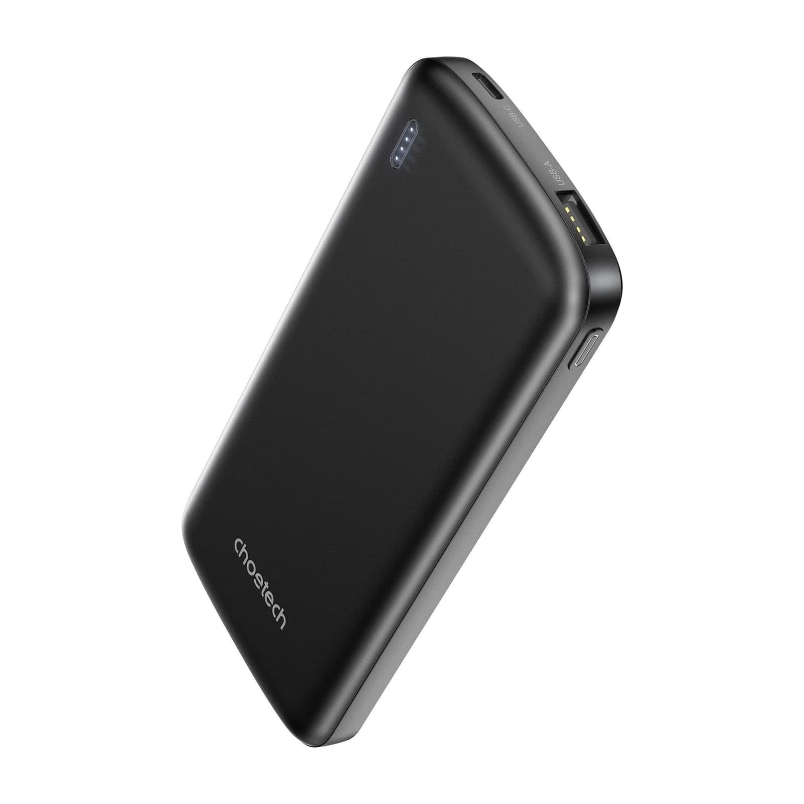 Choetech PowerLeap B850 Power Bank, 10000 mAh, 12 W, Black