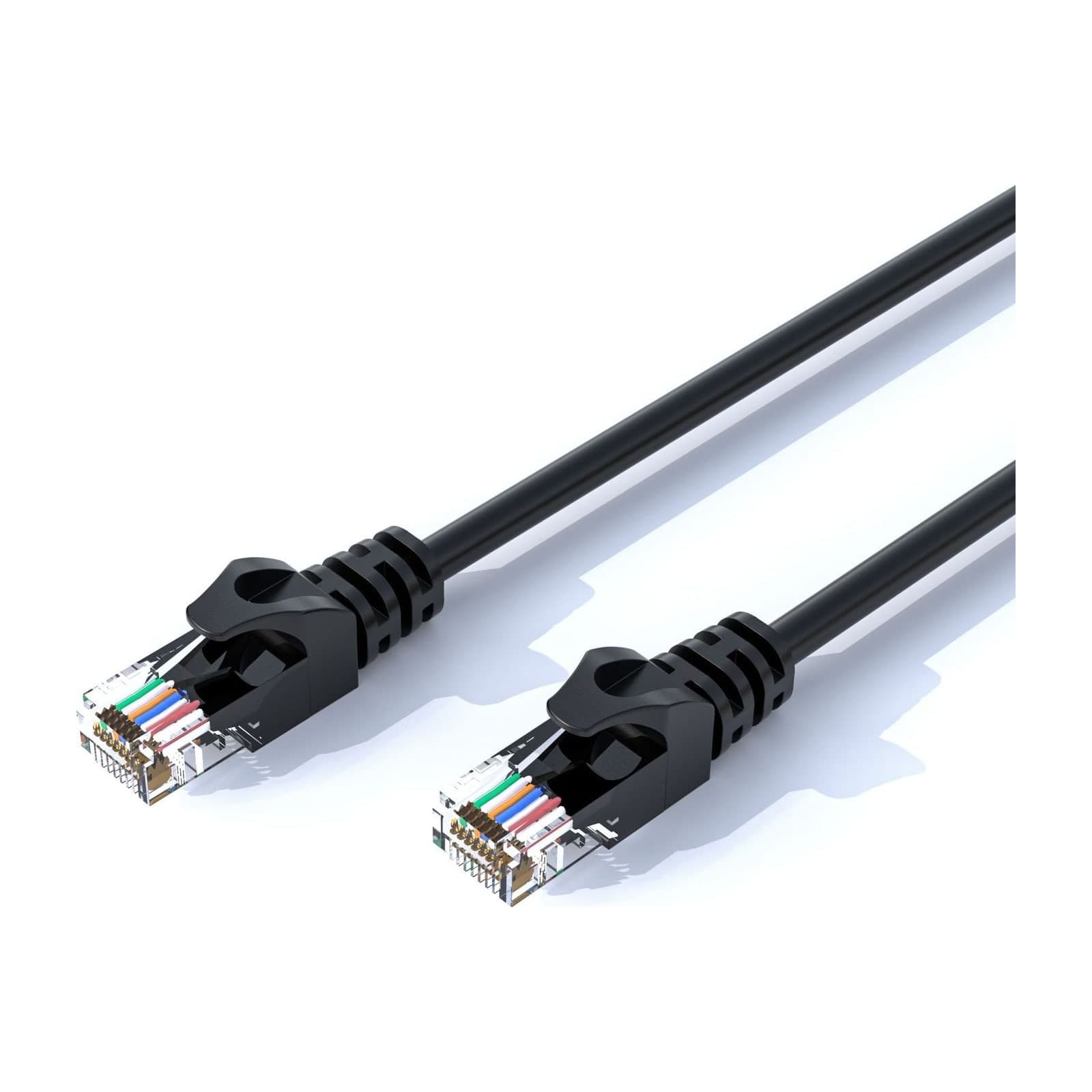 Choetech NetStream CAT6 Ethernet Cable, 1 Gbps, 2 m, Black