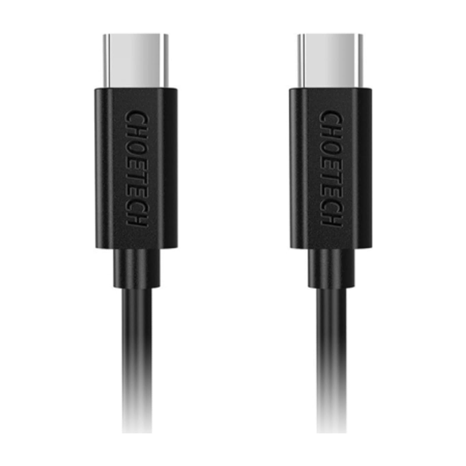 Choetech PowerSync CC0002 USB-C to USB-C Cable, 3 A, 1 m, Black