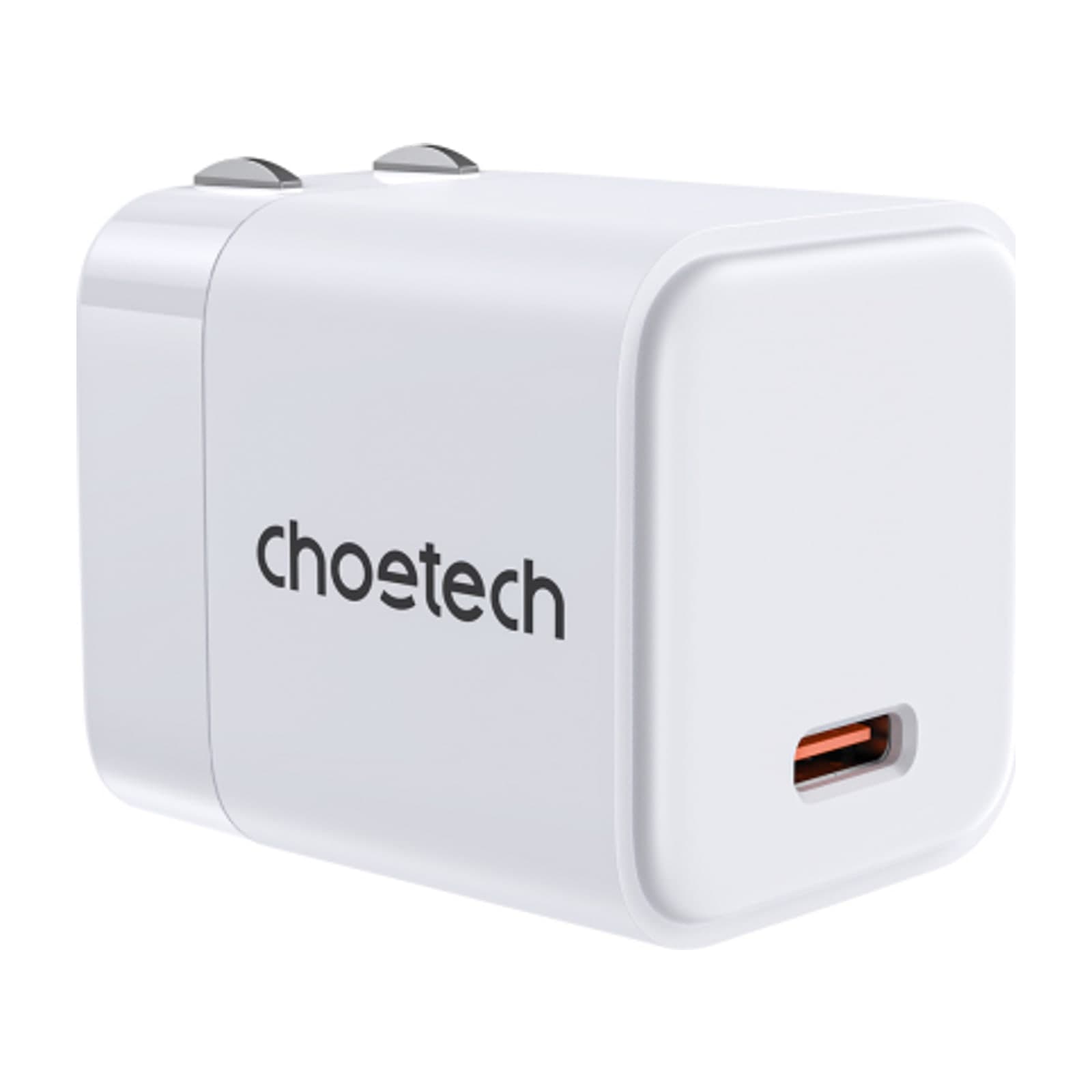Choetech NexGen PD30W GaN Charger, US, 1C, white