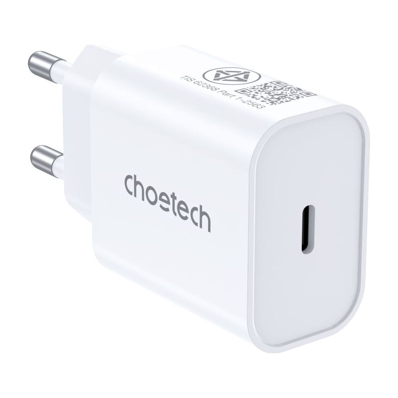 Choetech PowiX PD30W wall Charger, mini, THA, 1C, white