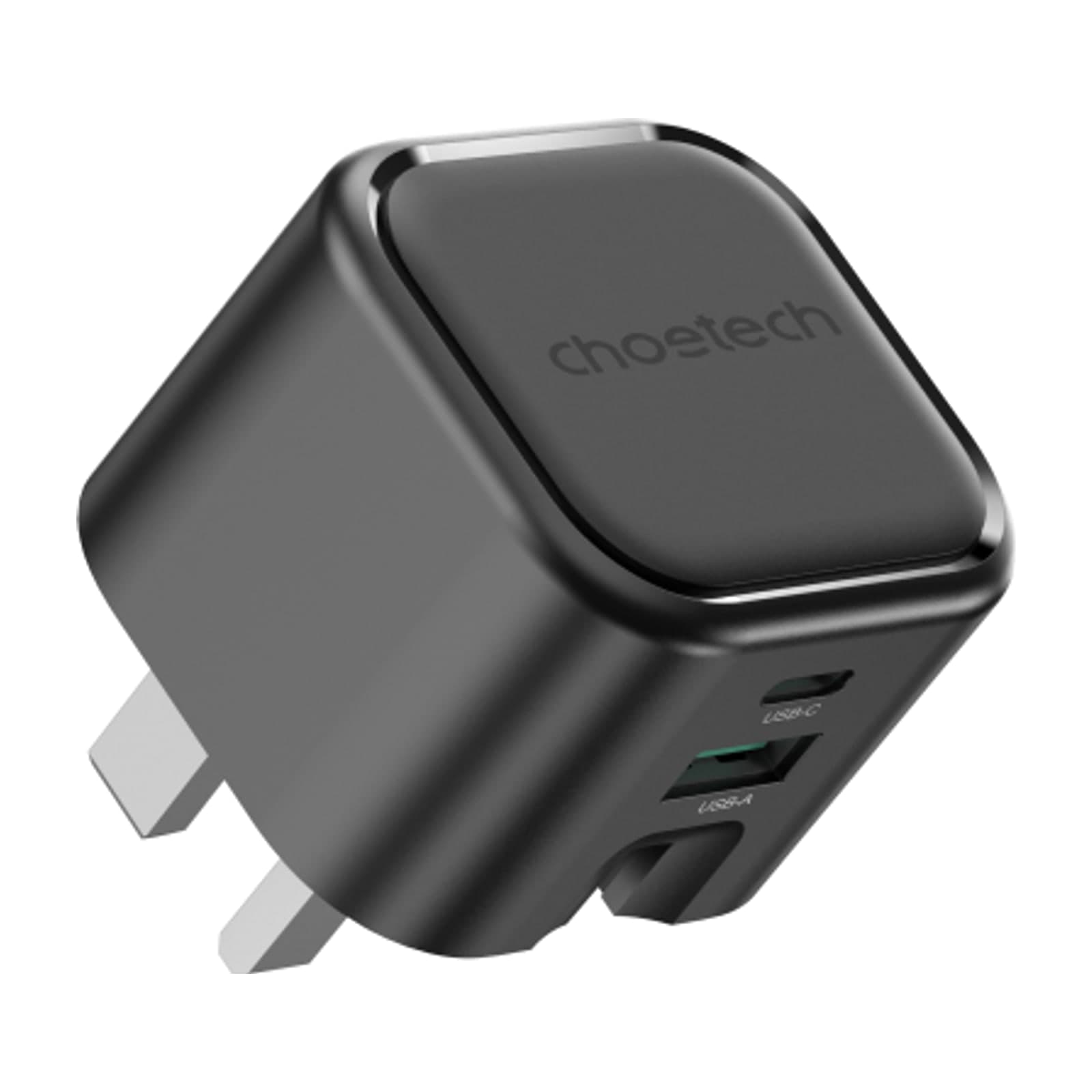 Choetech NexGen PD35W GaN Charger, foldable, UK, 1A1C, black