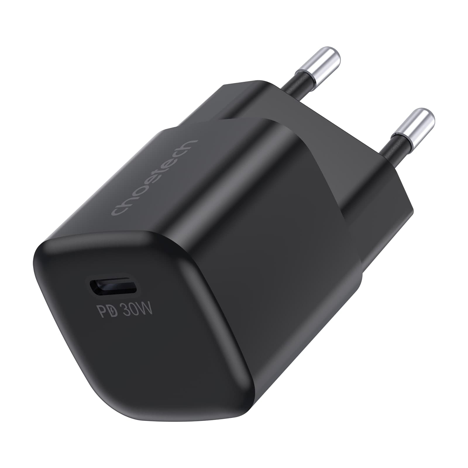Choetech NexGen PD30W GaN Charger, EU, 1C, black