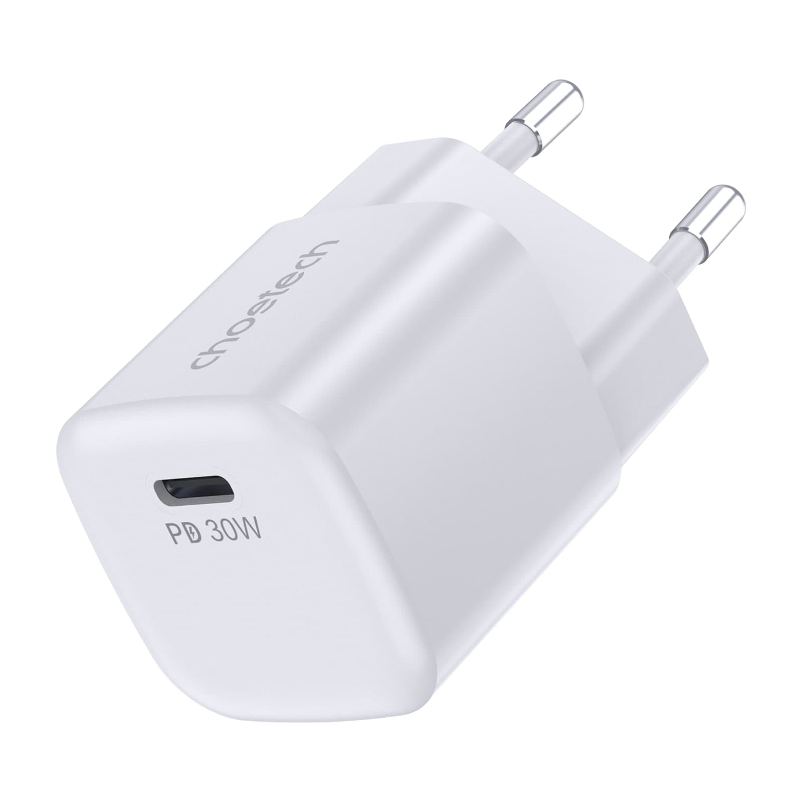 Choetech NexGen PD30W GaN Charger, EU, 1C, white