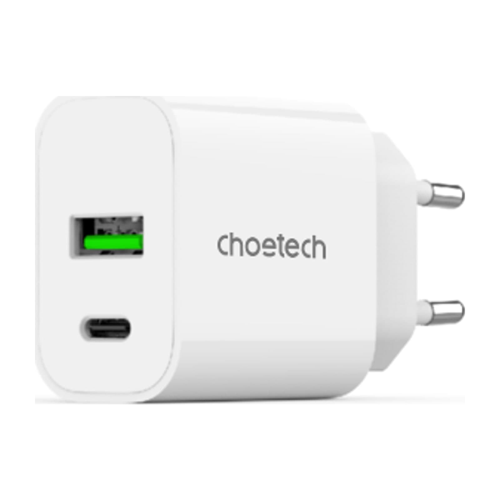 Choetech PowiX PD30W wall Charger, EU, 1A1C, white