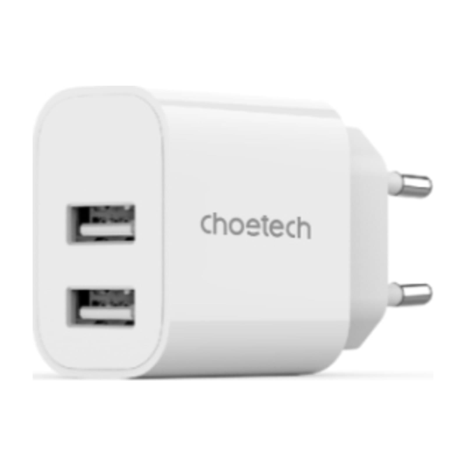 Choetech PowiX PD12W wall Charger, EU, 2A, white