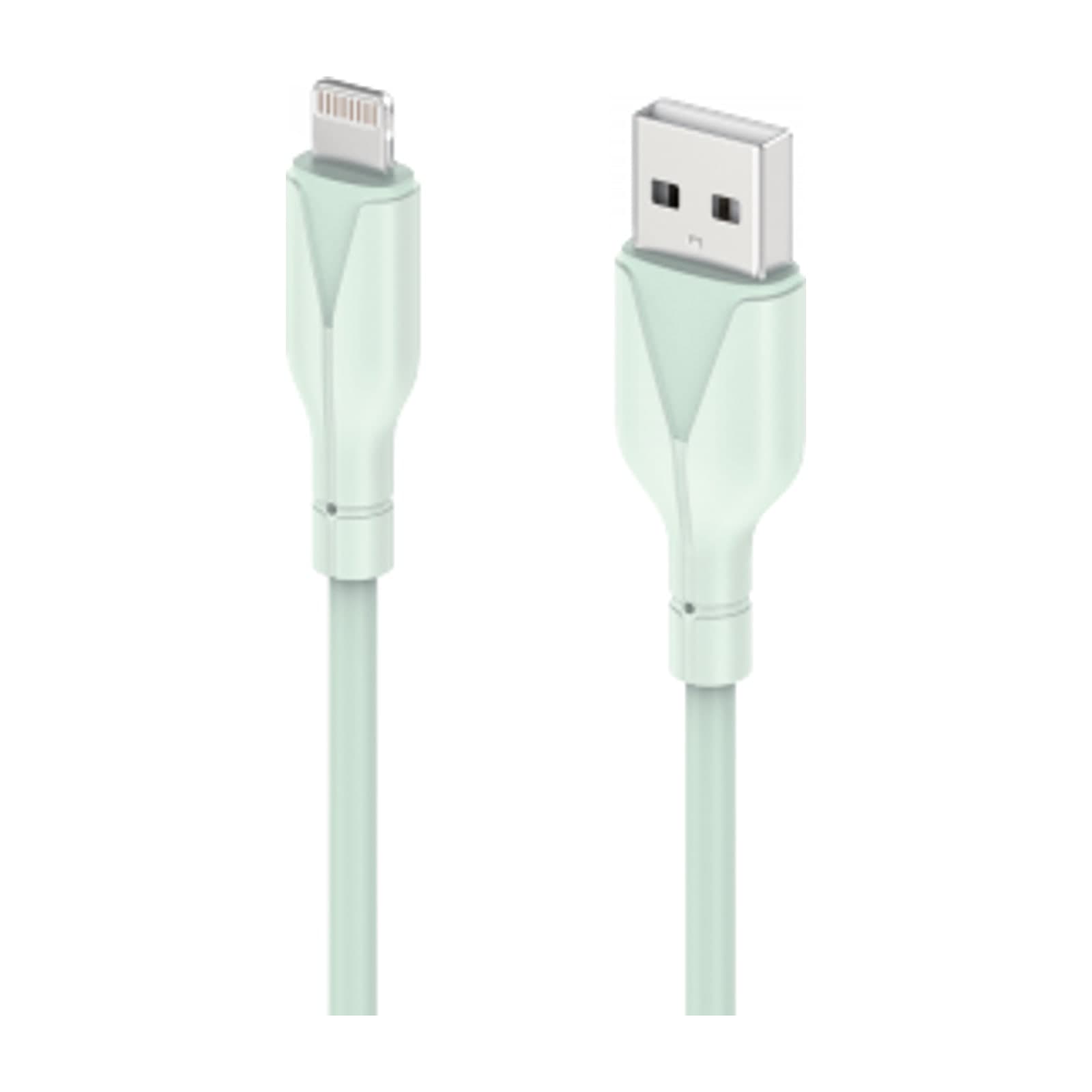 Choetech PowerSync XAL-0003 Silicone Lightning Cable, USB-A, 1 m, Green
