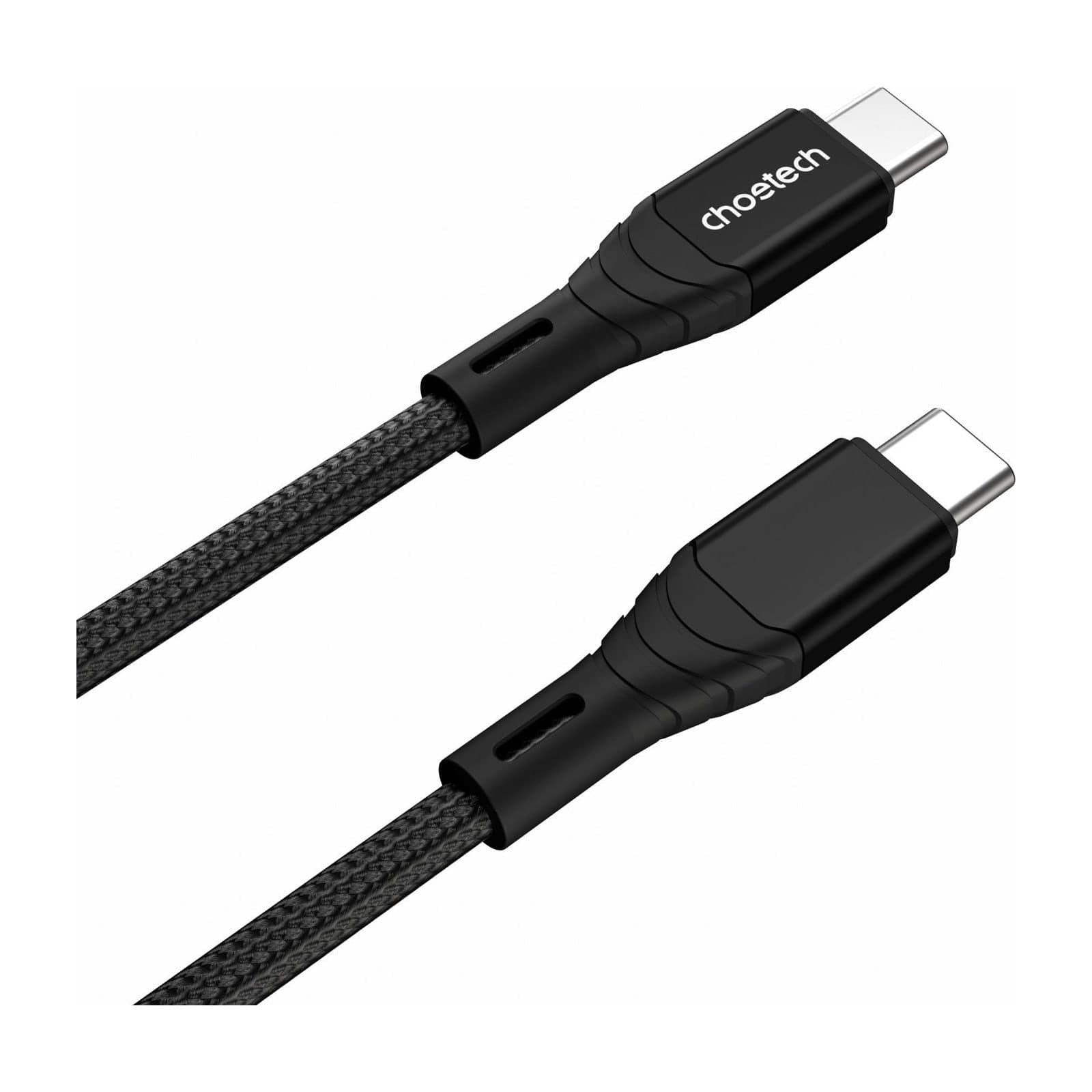 Choetech PowerSync XCC-1008 USB-C to USB-C Cable, 100 W, 1 m, Black
