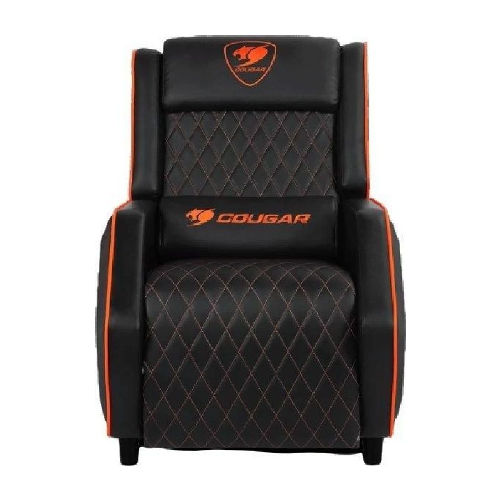 Cougar Ranger Gaming Sofa, Black and Orange
