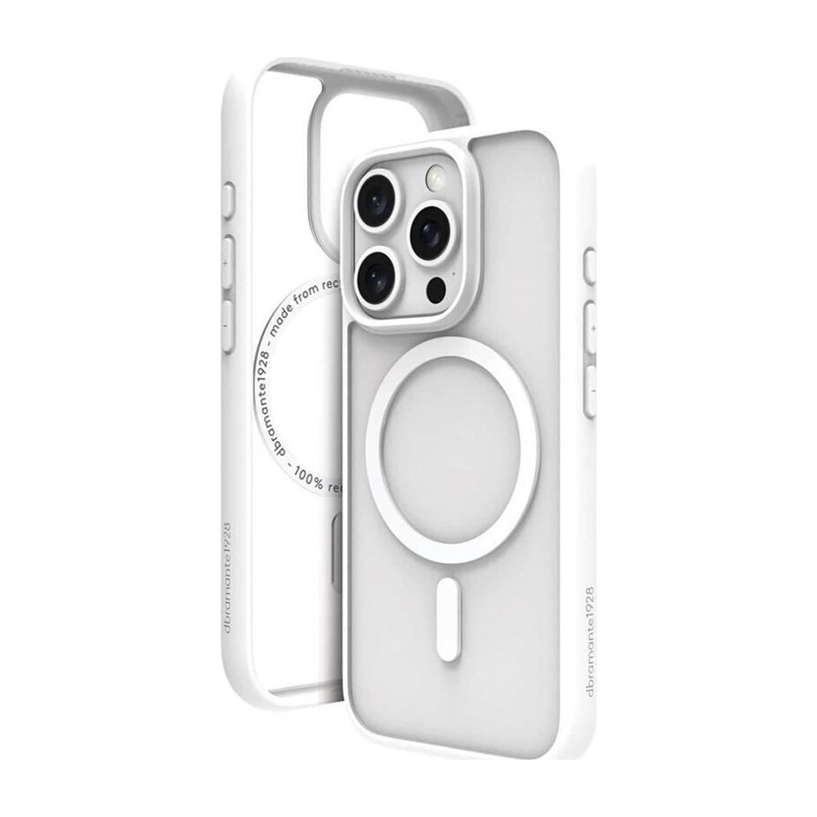 dbramante1928 Grenen MagSafe Case for iPhone 16 Pro Max, White