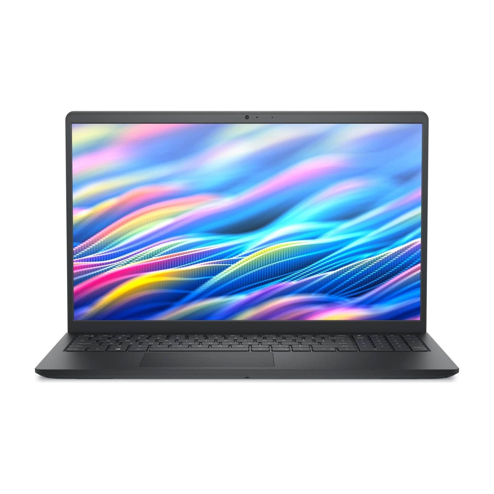 Dell Inspiron 15 laptop in Carbon Black, front