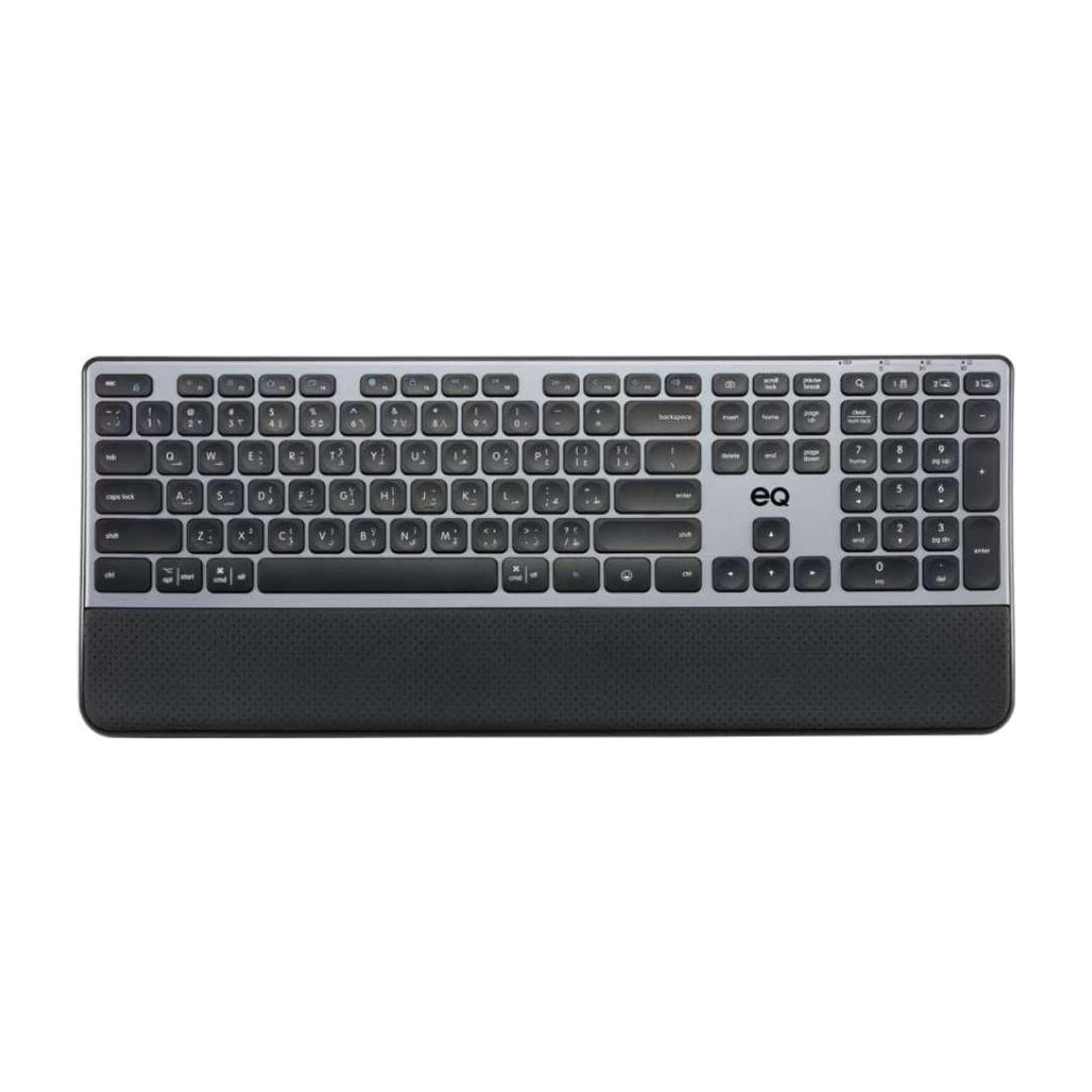 EQ K1 Wireless Rechargeable Keyboard, Grey
