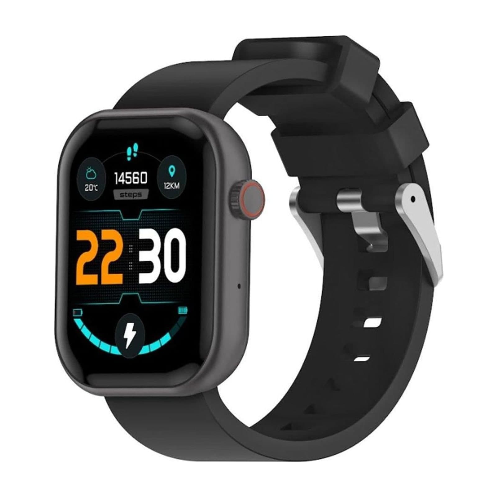G-Tab GLS1 Smart Watch, 1.75-inch, Black
