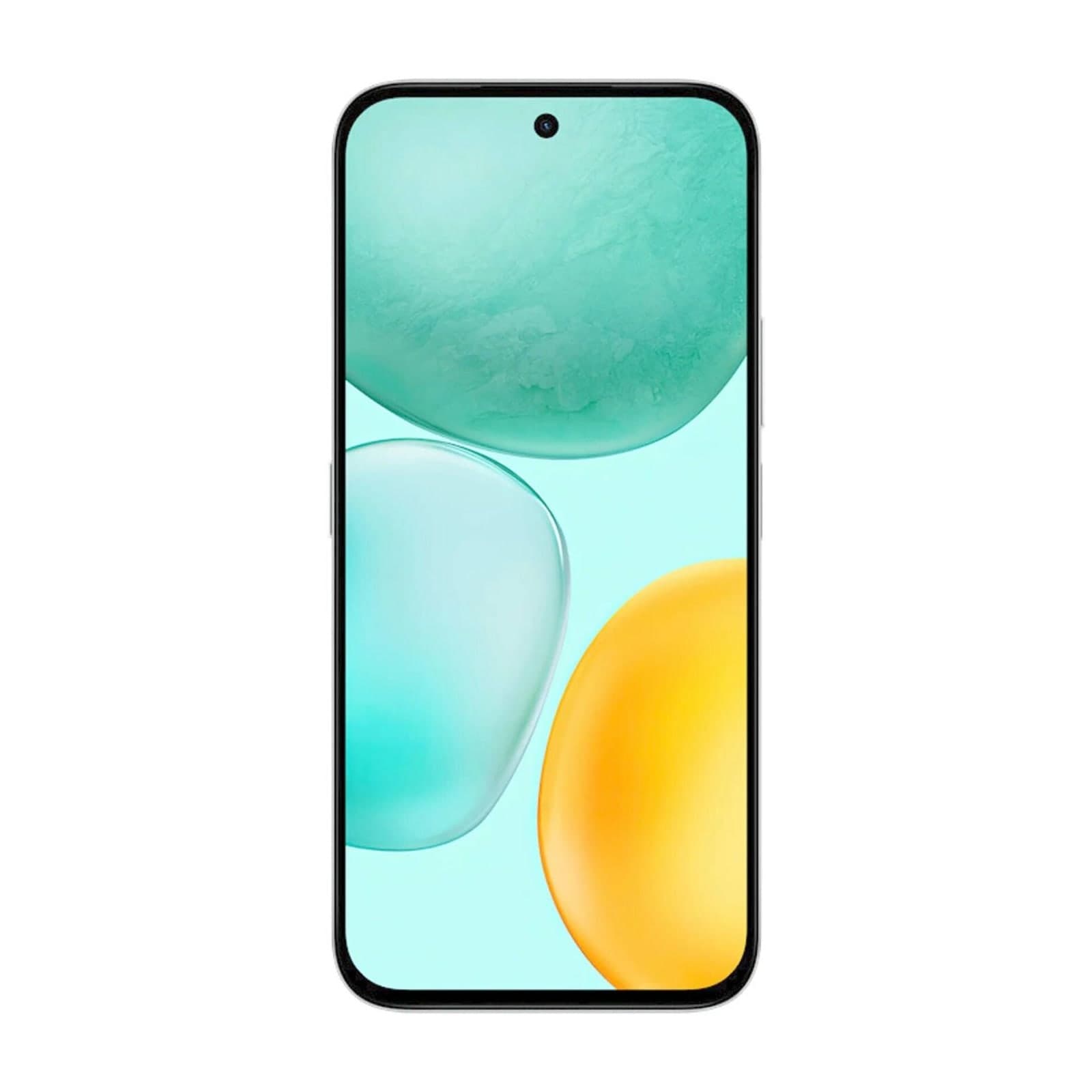 Honor X6c in Moonlight White, front