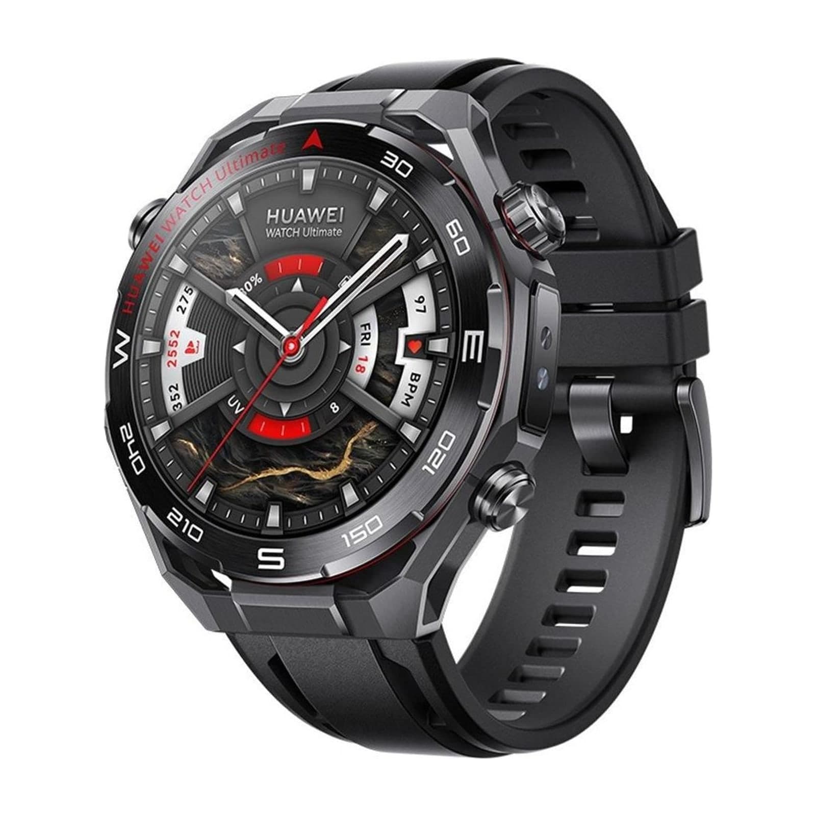 Huawei Watch Ultimate 2, 1.5-inch AMOLED, Fluoroelastomer Strap, Black — alternate view