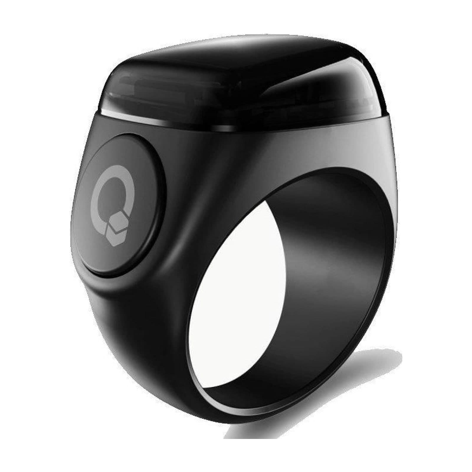 iQIBLA Zikr Smart Ring Noor N01, 22 mm, Black