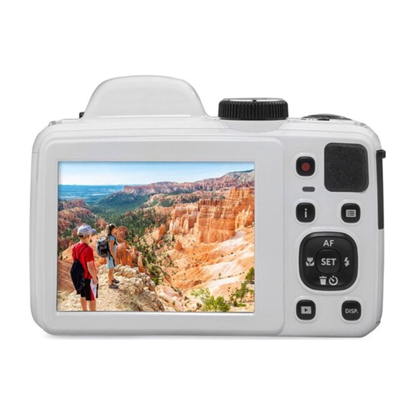 Kodak PixPro Astro Zoom AZ405 Bridge Camera, 20 MP, 40x Zoom, White — alternate view