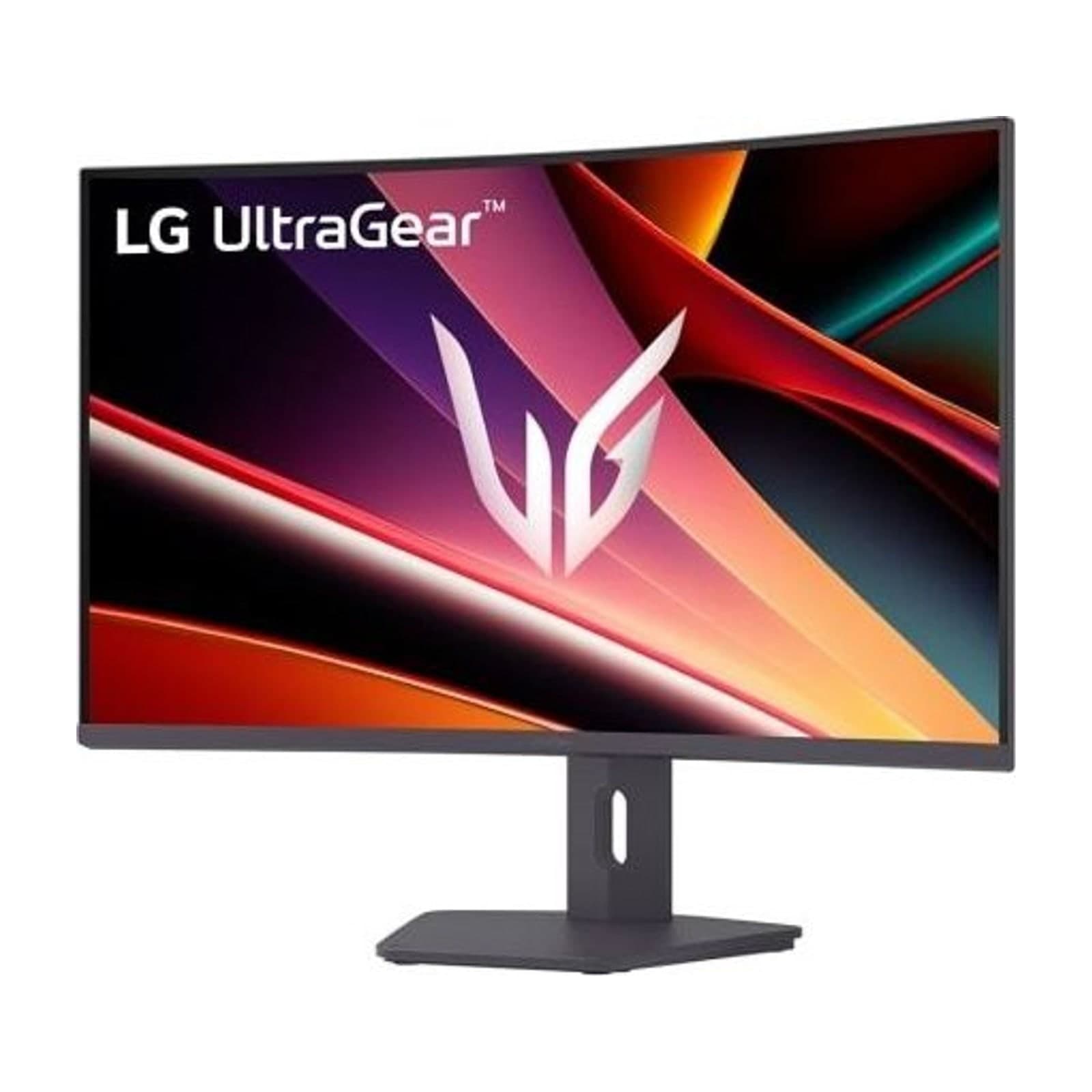 LG UltraGear 32G600A-B 32-inch curved gaming monitor, front view