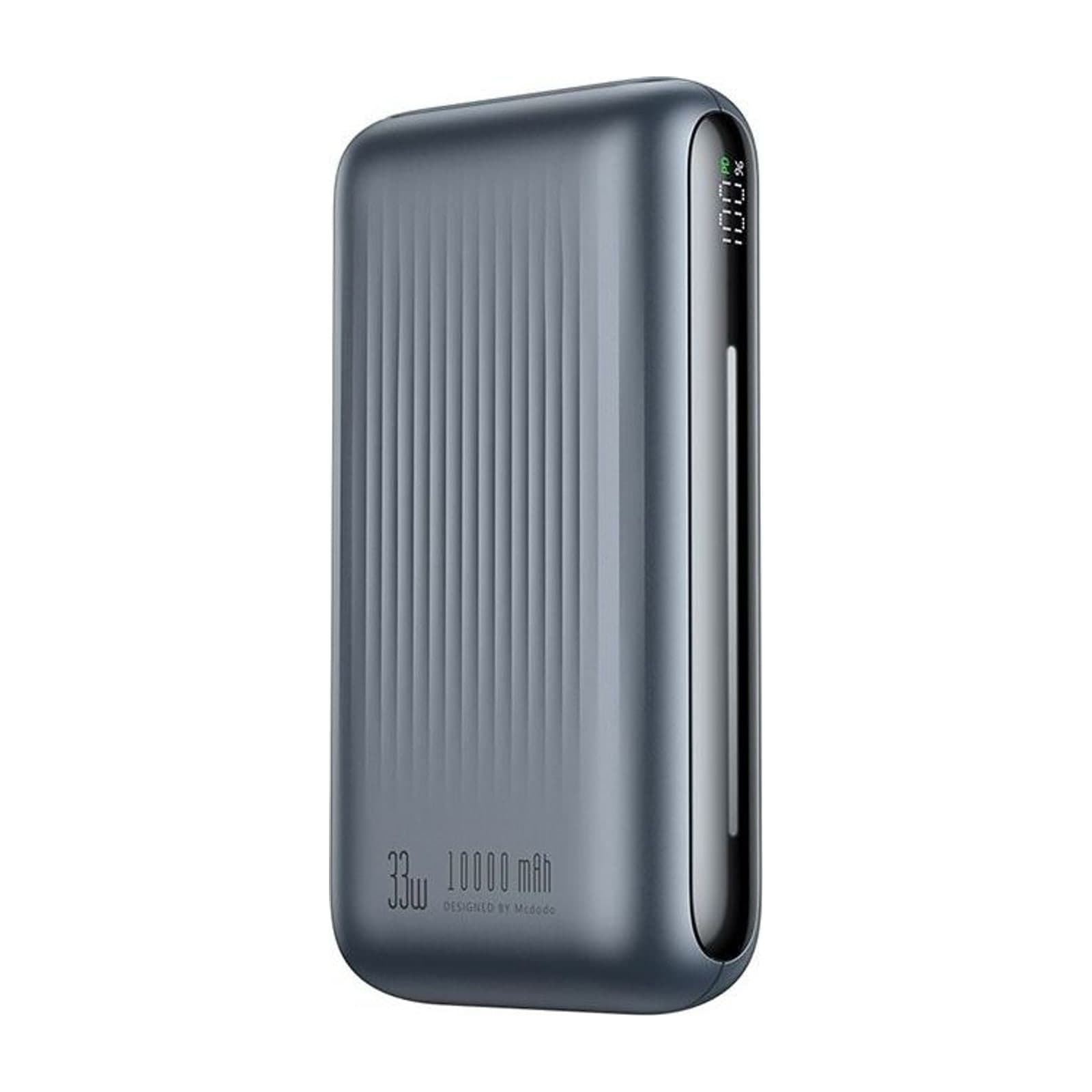 Mcdodo Power Bank 10,000 mAh, 33 W, Light-Interaction Digital Display
