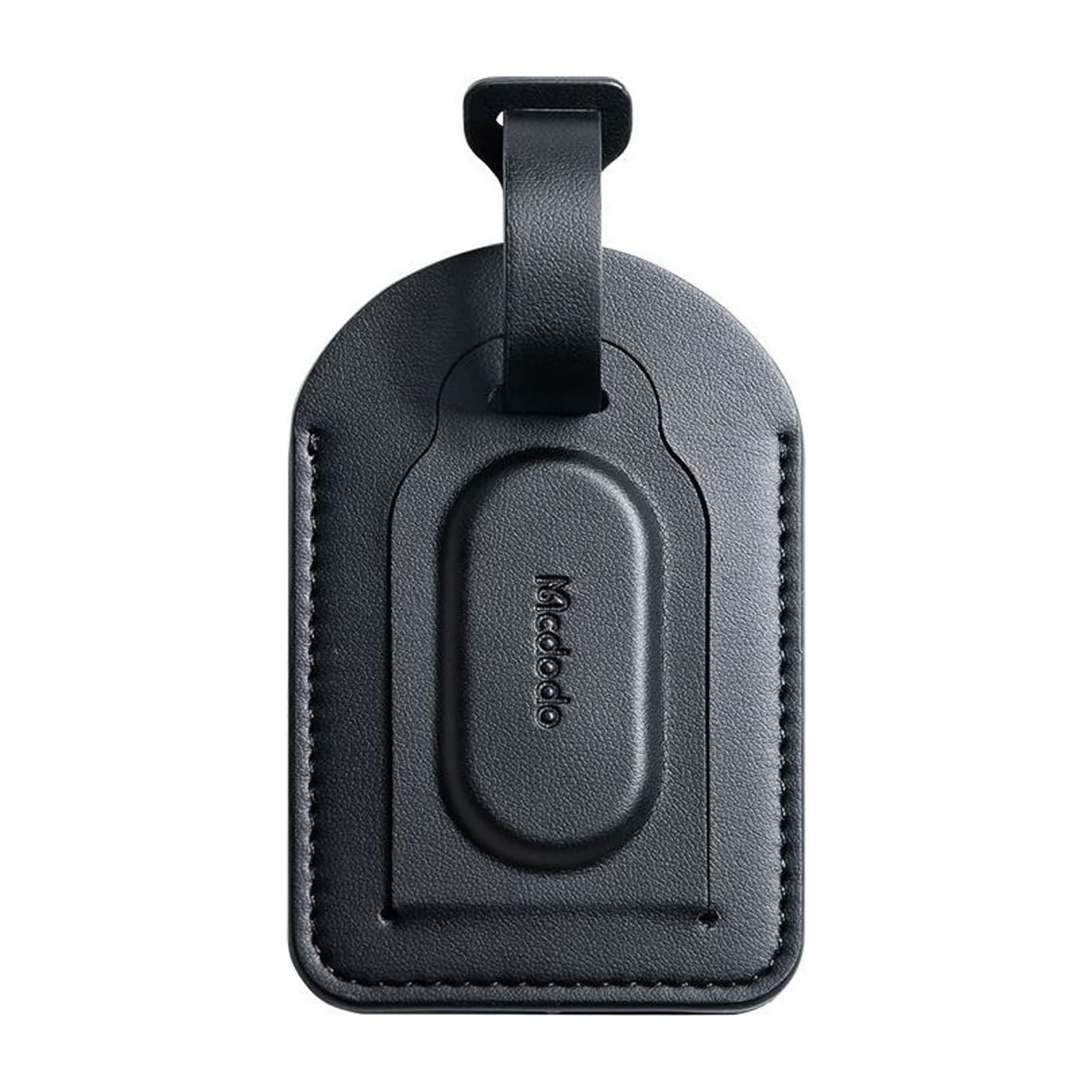 Mcdodo AT-379 Find My Luggage Tag Tracker, PU Leather, Black or Brown