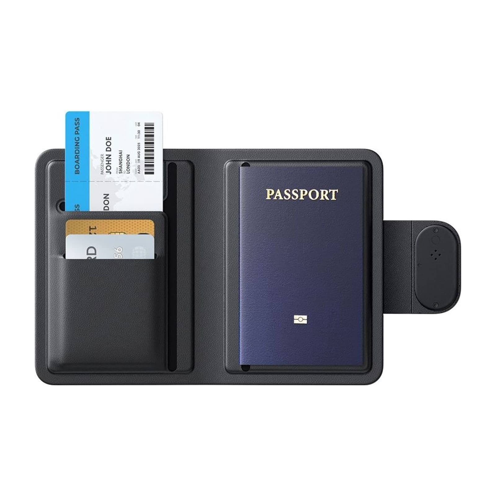 Mcdodo AT-418 Bluetooth Tracker in a Leather Folio, 50 m Range — alternate view