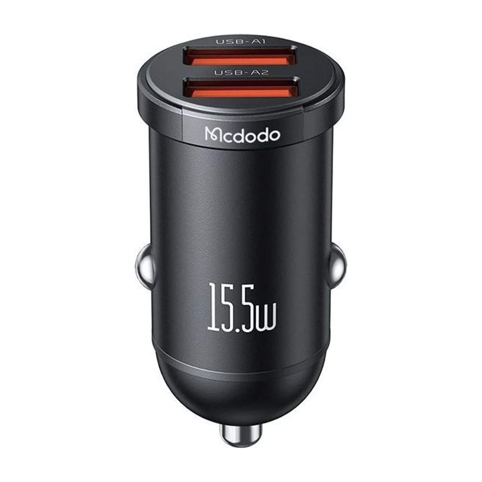 Mcdodo 15.5 W 2-Port Car Charger with Indicator Light