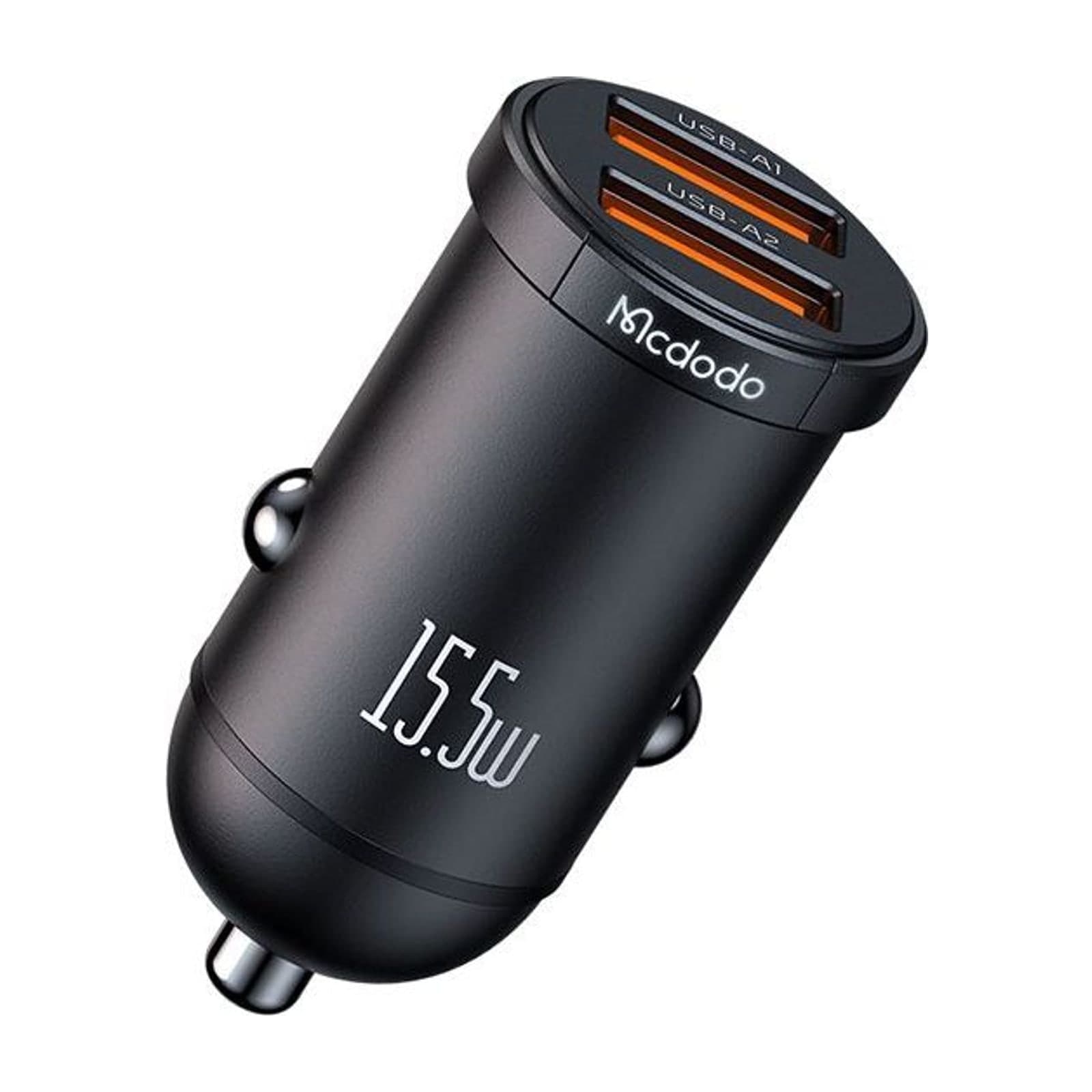 Mcdodo 15.5 W 2-Port Car Charger with Indicator Light — alternate view