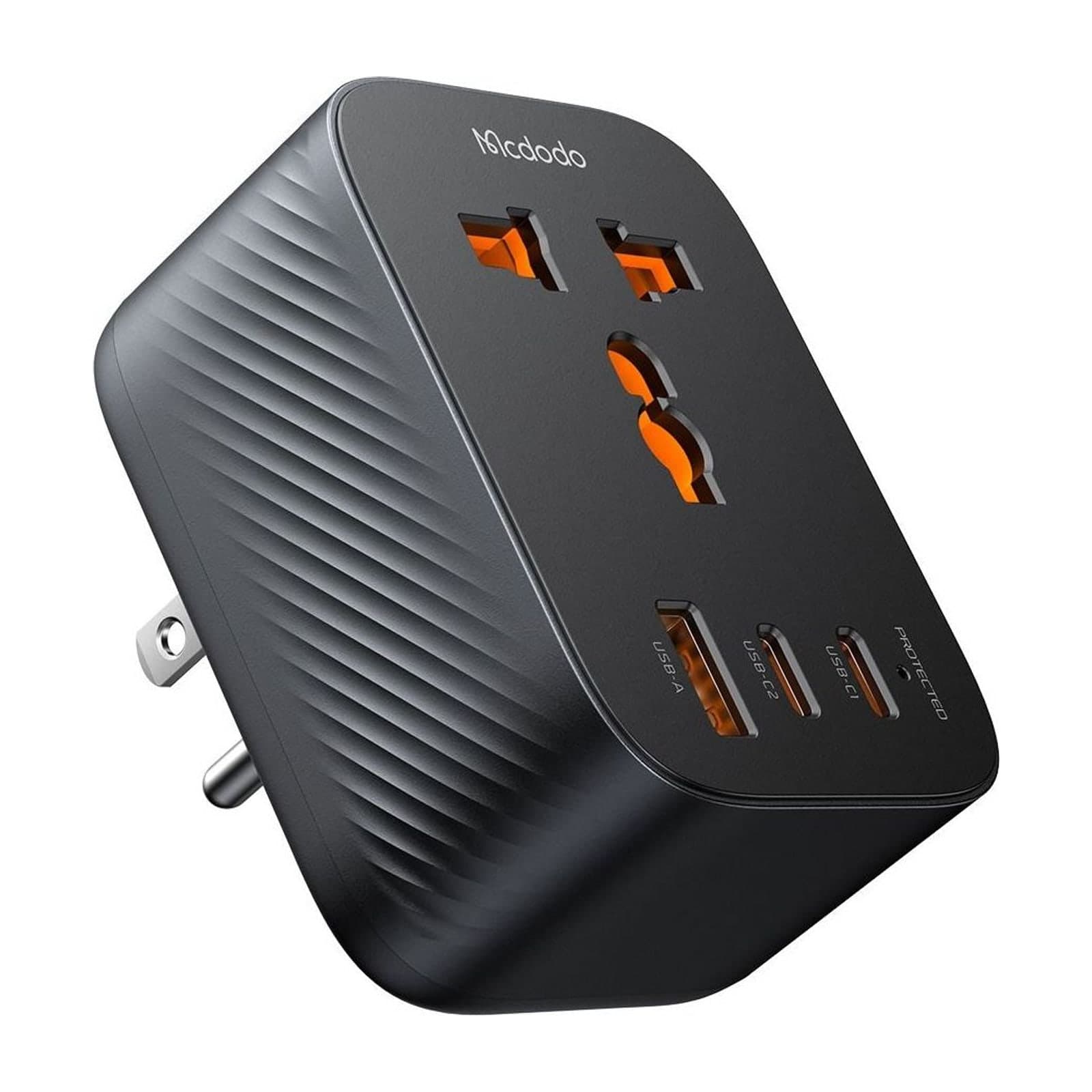 Mcdodo CP-074 Type-B Travel Plug Adapter with 20 W USB-C, US Three-Pin