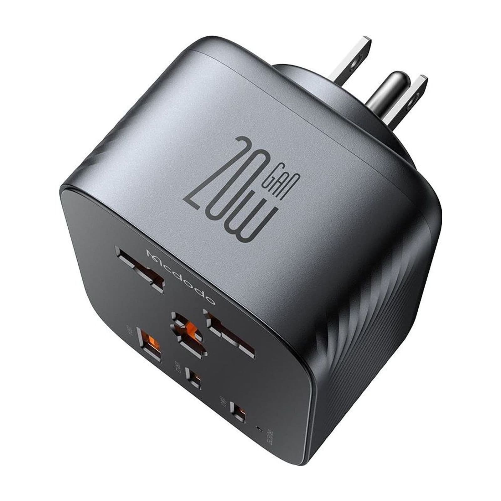 Mcdodo CP-074 Type-B Travel Plug Adapter with 20 W USB-C, US Three-Pin — alternate view