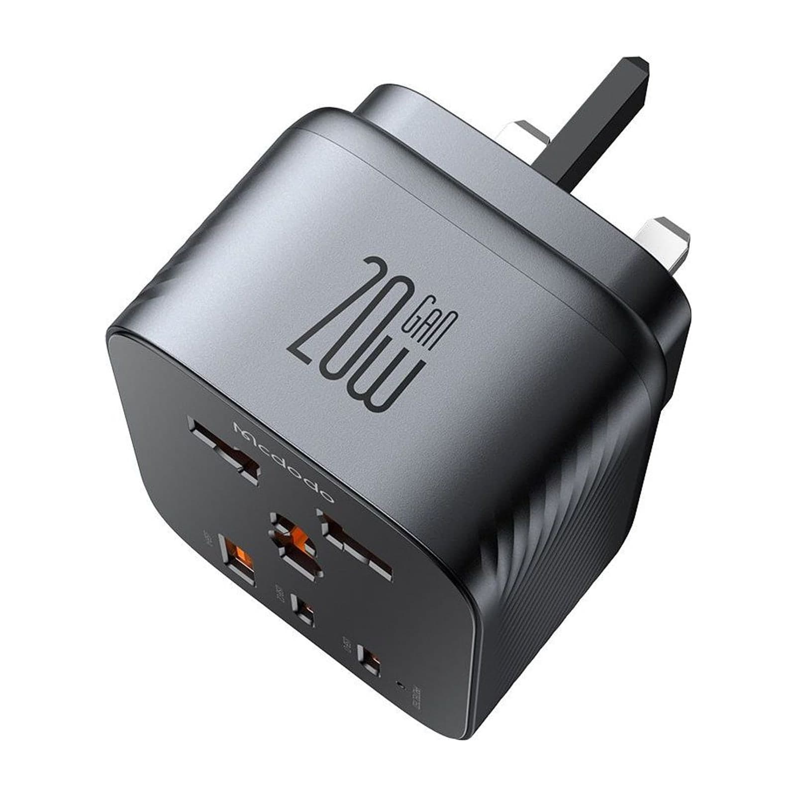 Mcdodo CP-081 Type-G Travel Plug Adapter with 20 W USB-C, UK Three-Pin — alternate view