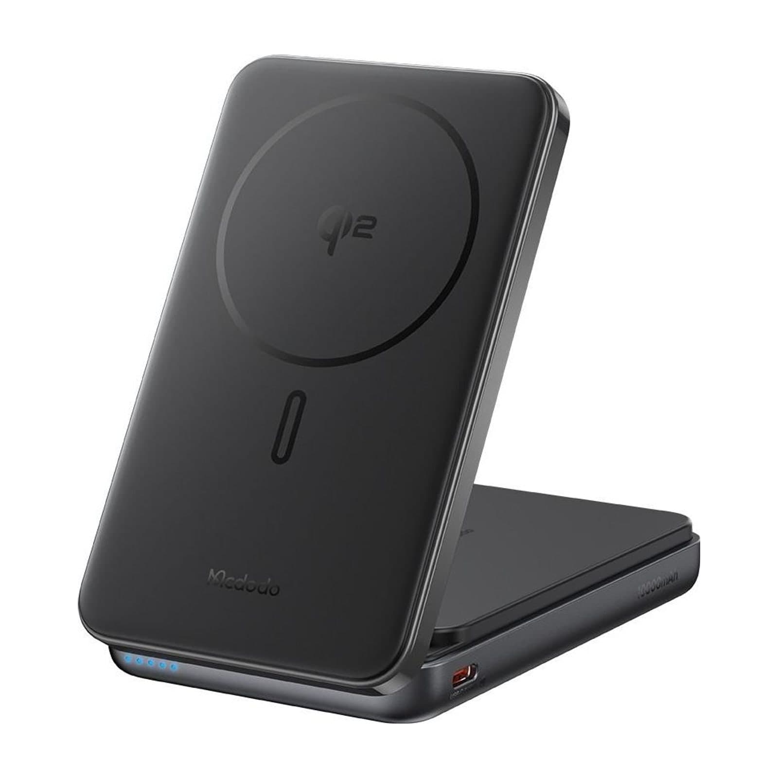 Mcdodo MC-631 Qi2 Magnetic Power Bank 10,000 mAh with Foldable Phone Stand