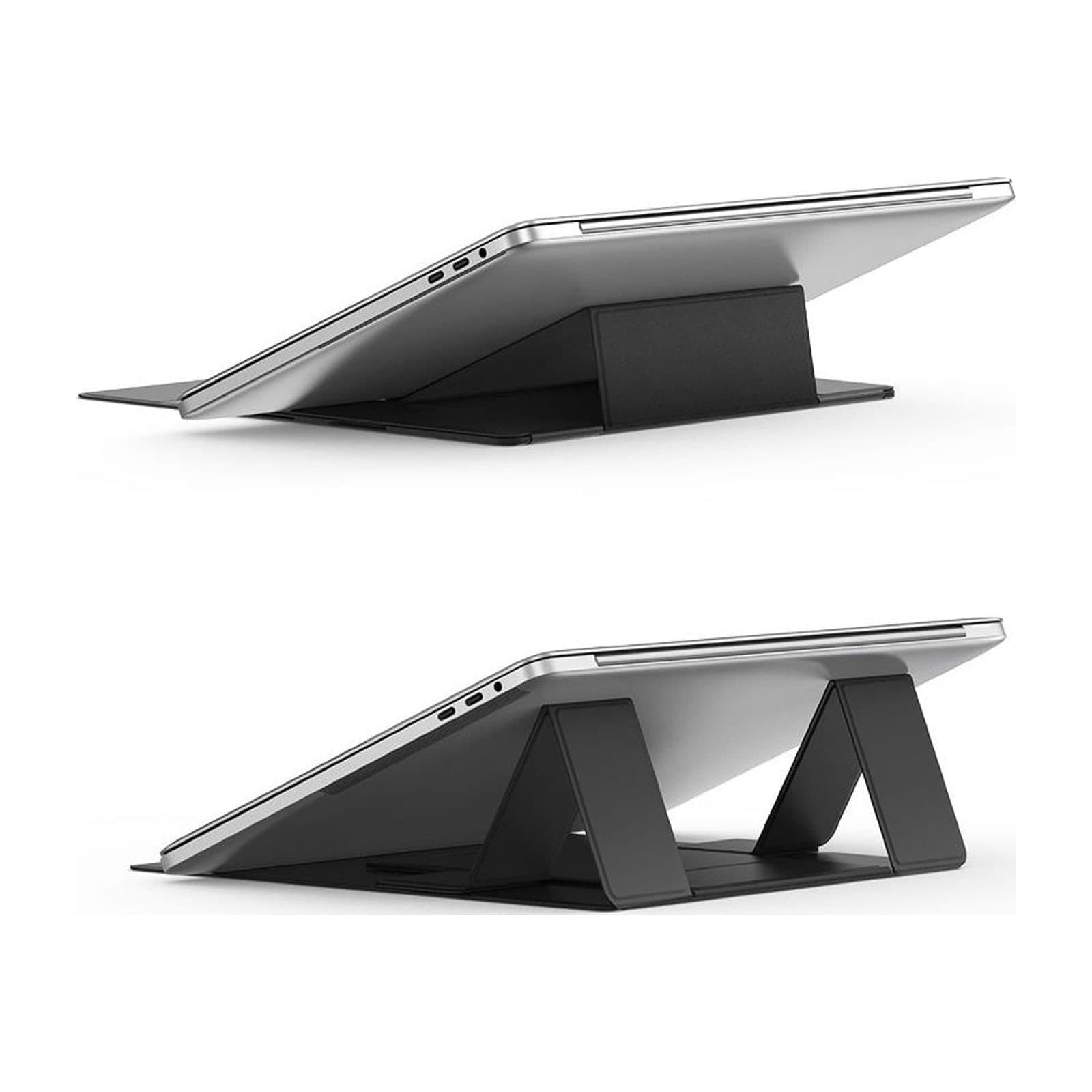 Mcdodo Foldable Leather Laptop and Tablet Stand, Two Heights — alternate view