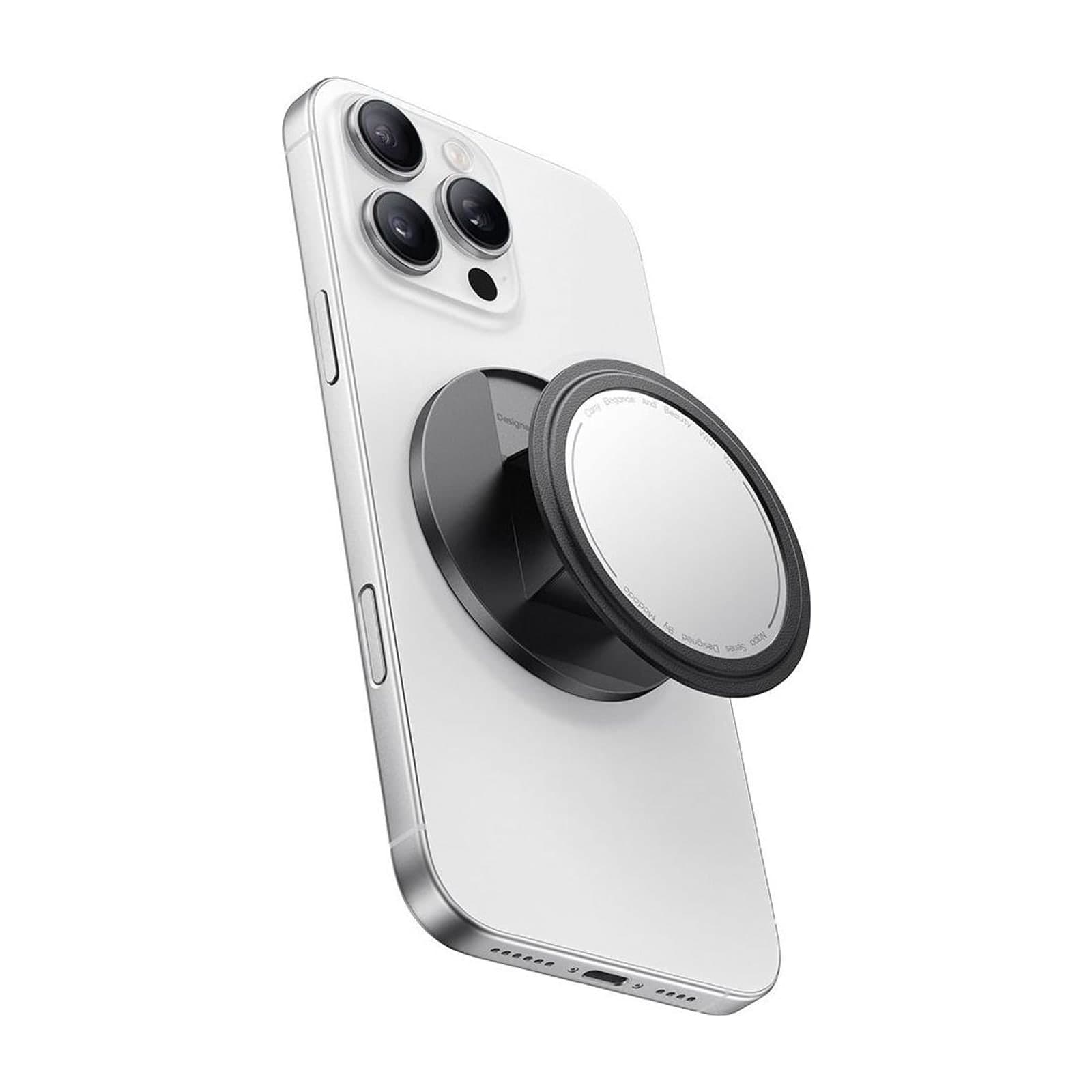 Mcdodo 2-in-1 magnetic leather stand with mirror