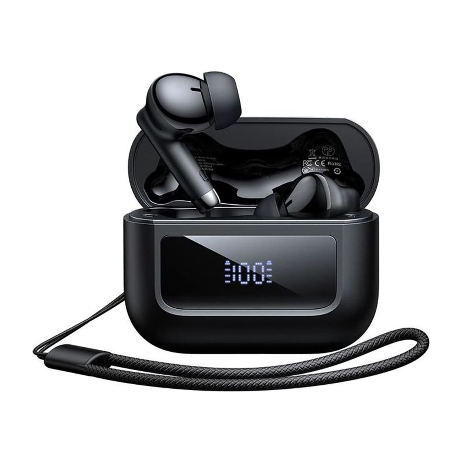 Mcdodo True Wireless Earbuds with Digital Display and Lanyard